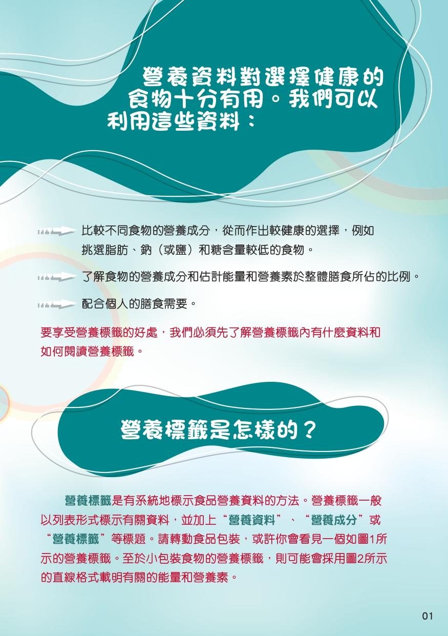 營養標籤|(食物安全中心)