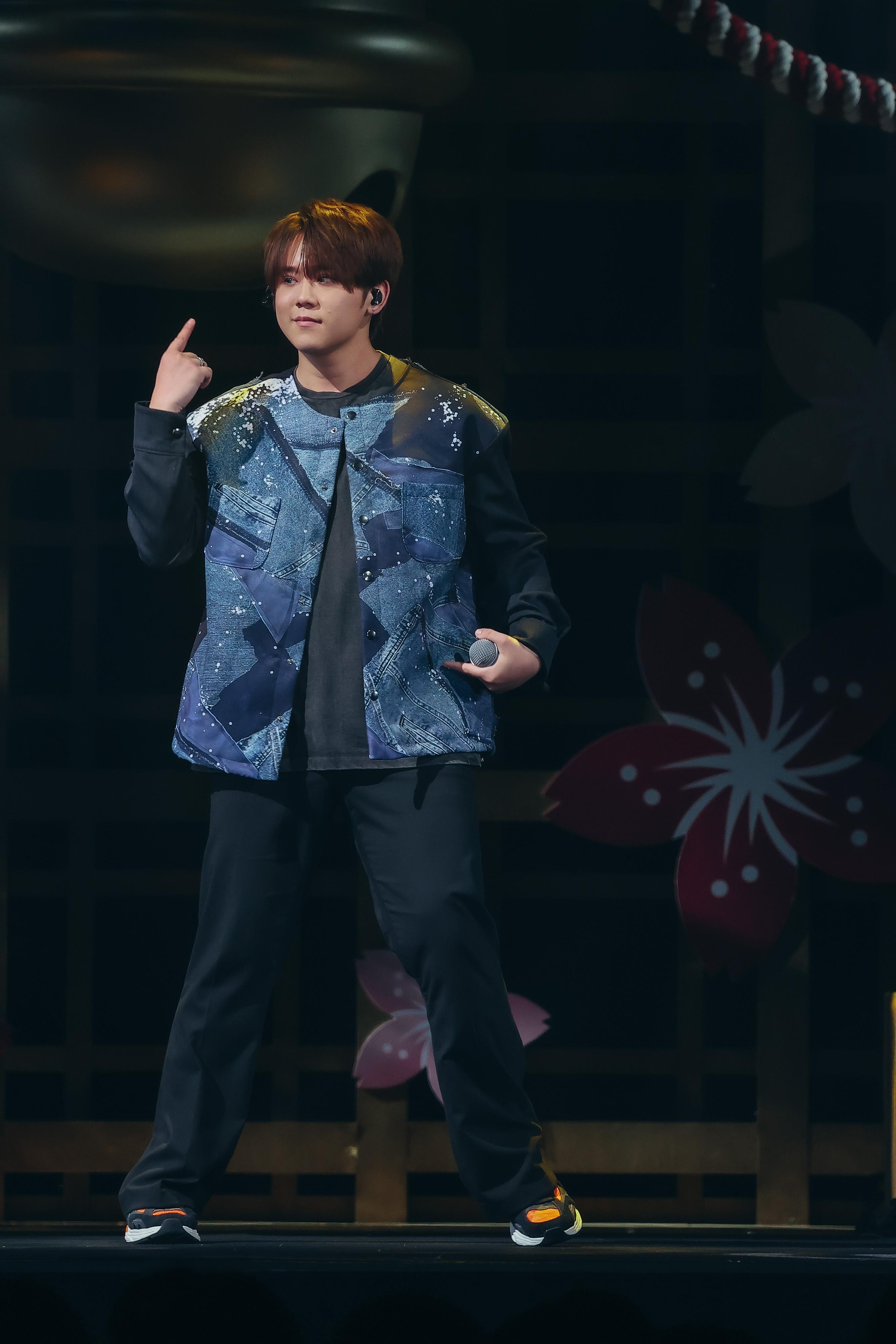 姜濤在見面祭分享感受,自言經常受姜糖激勵。