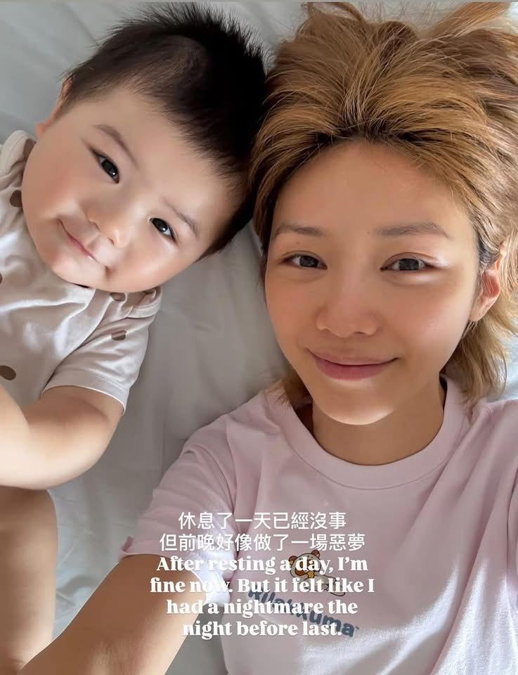 倪晨曦還原事發經過。