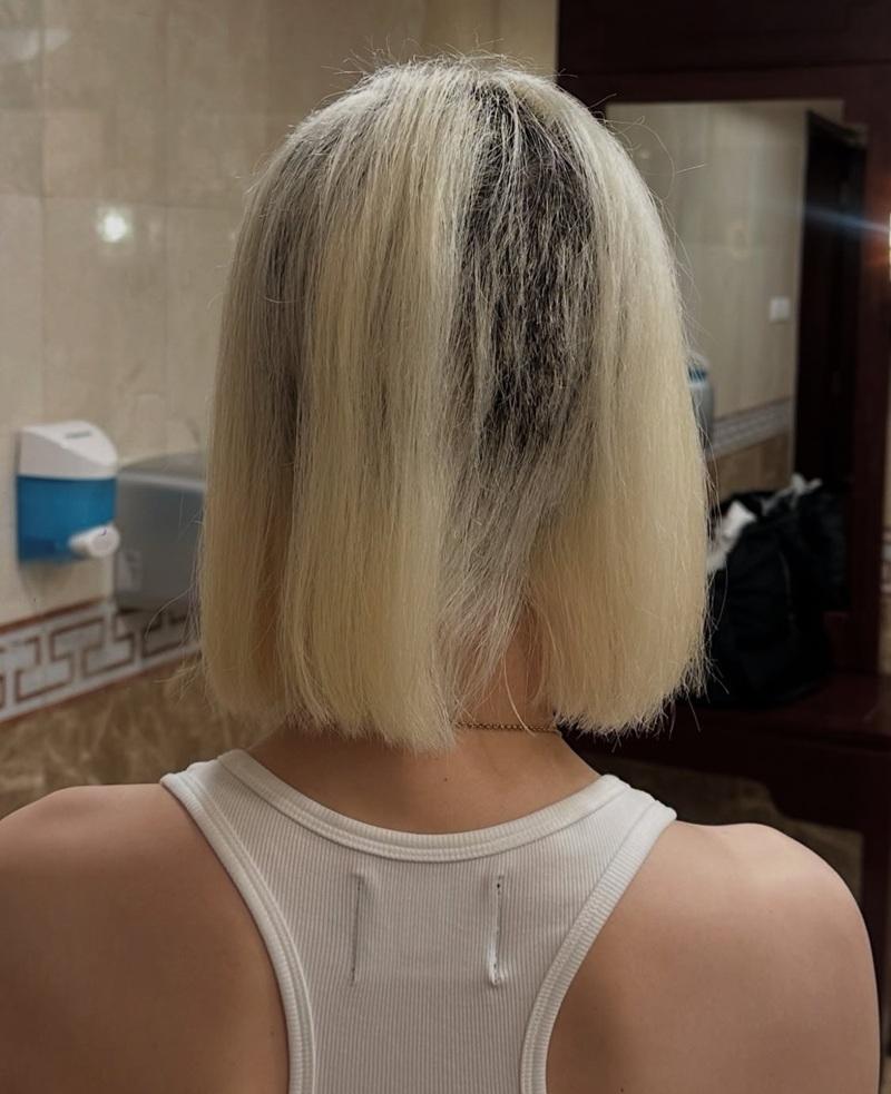 出事後就如被人由頭頂剃到落髮尾。