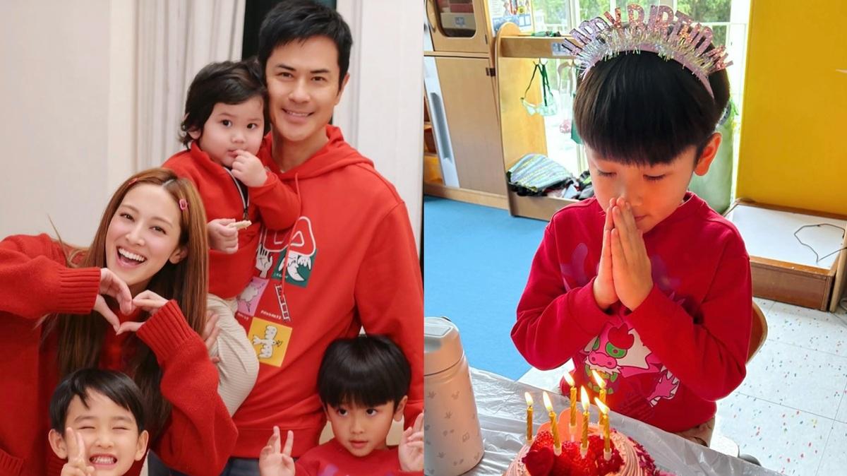 陳氏一家五口超幸福,大仔Rafael大有機會入讀名校小學。