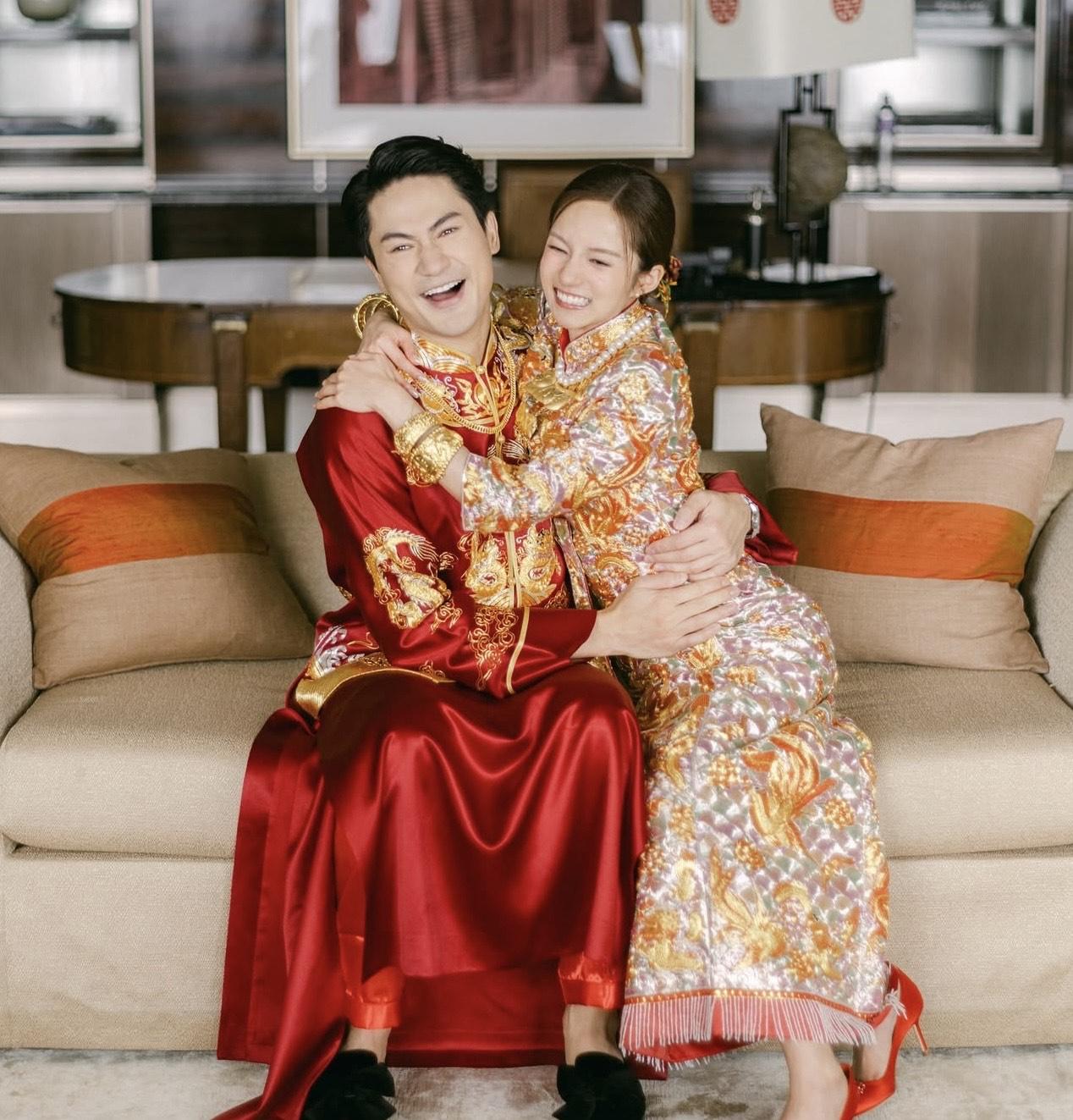 鄧卓殷與郭子豪今年4月正式拉埋天窗。