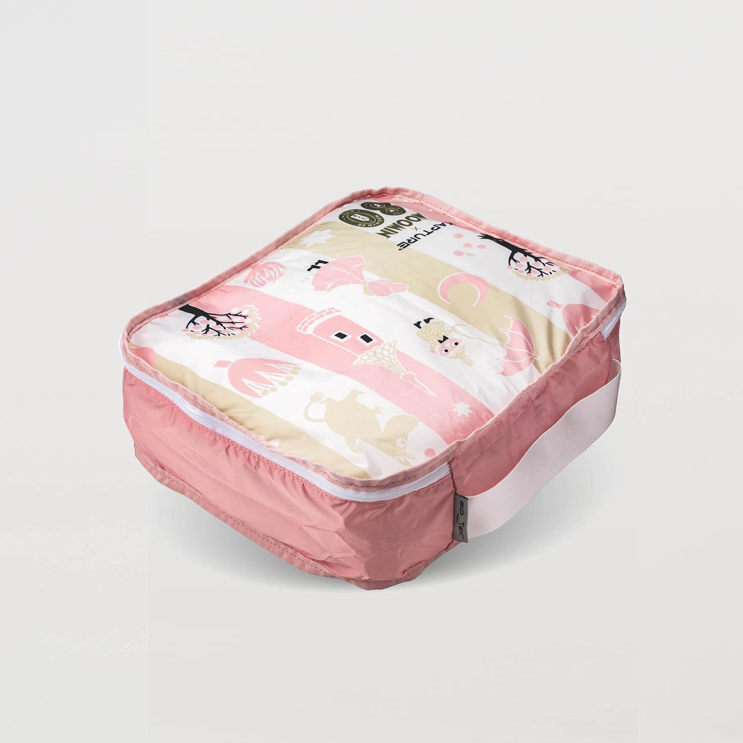 KAPTURE x 姆明 BioNTexTM 可折疊收納包 - 藍色/綠色/粉色 $119/件