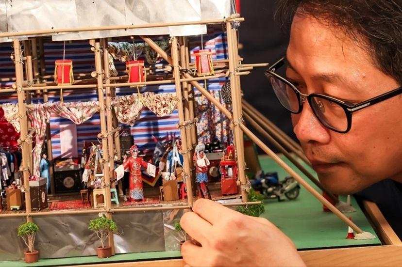 微型藝術展覽(作者提供)