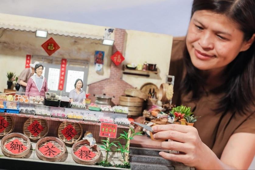 微型藝術展覽(作者提供)