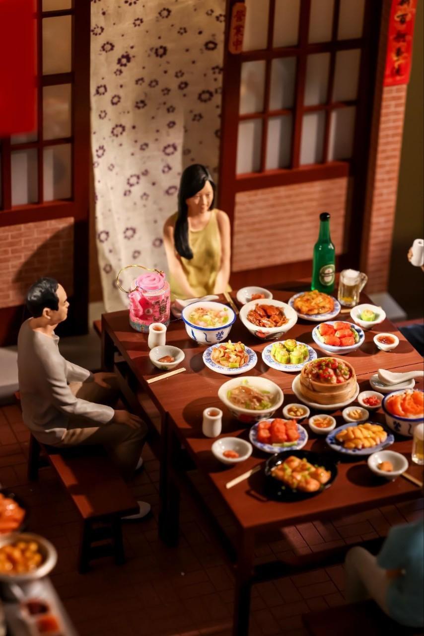 微型藝術展覽(作者提供)