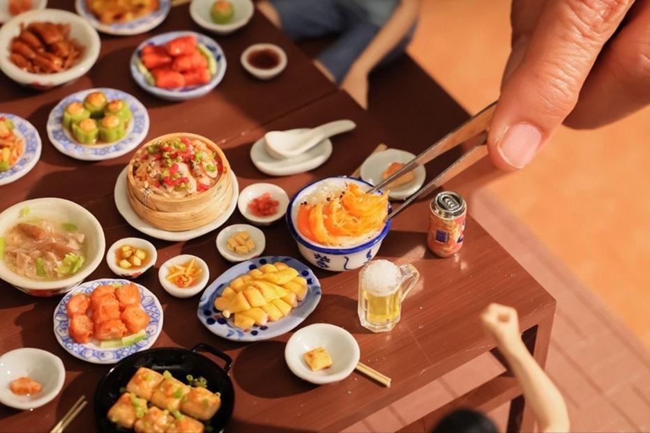 微型藝術展覽(作者提供)