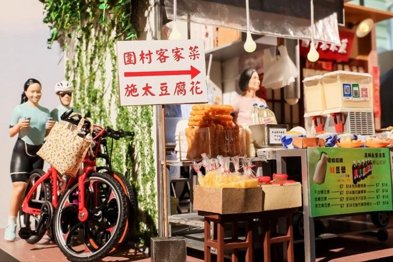 微型藝術展覽(作者提供)