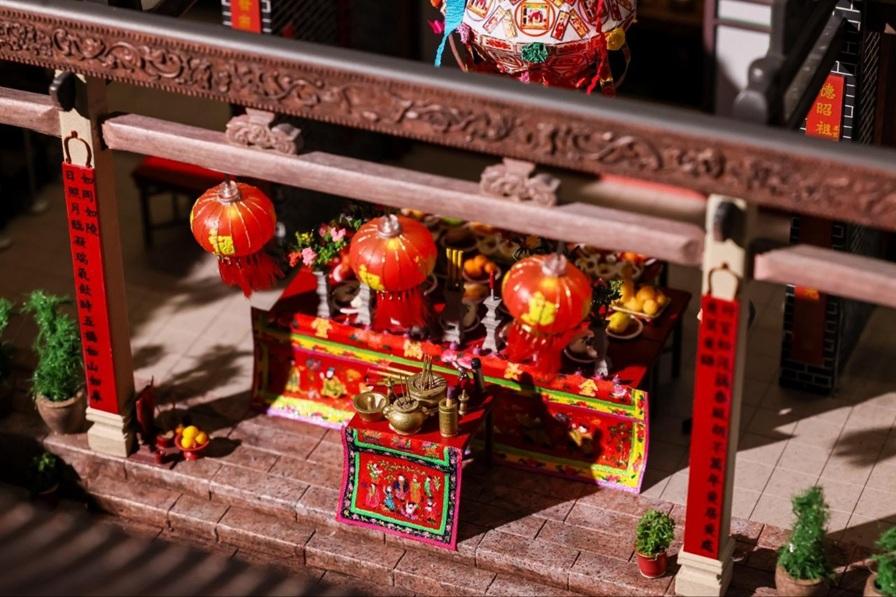 微型藝術展覽(作者提供)