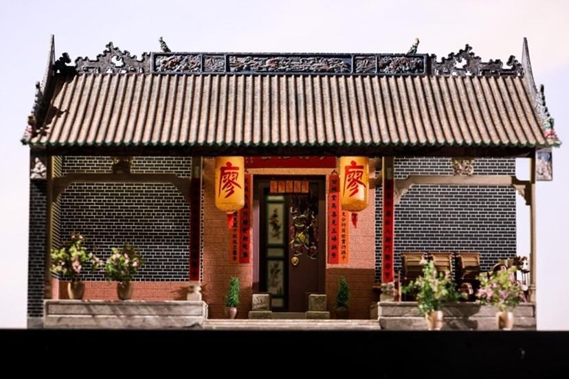 微型藝術展覽(作者提供)