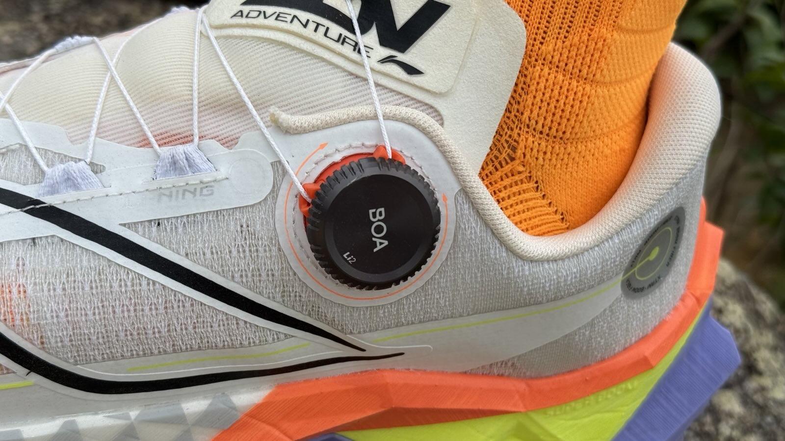 的盧2 PROBOA快速綁帶系統,非常方便。