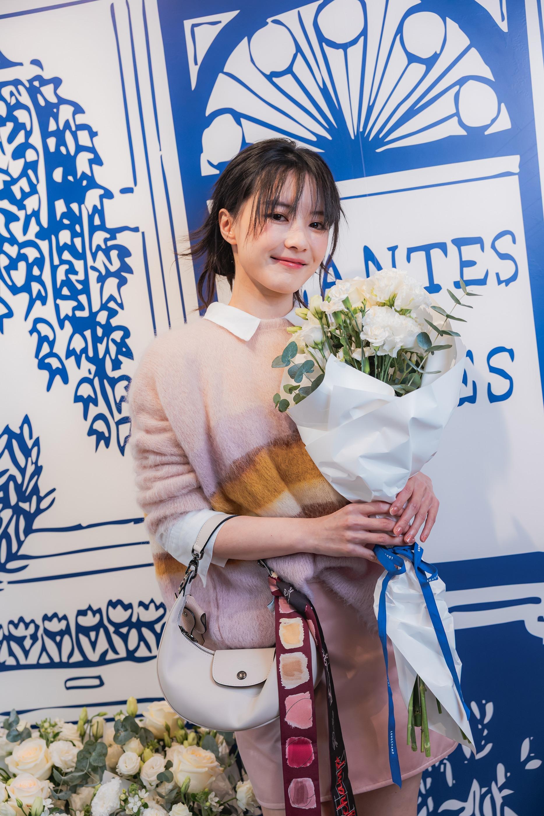 Longchamp x Constantin Riant限定店開幕當日,特別邀請盧瀚霆(Anson Lo)、Christy Lee、楊雅文(Thaimay)和林婷等出席。