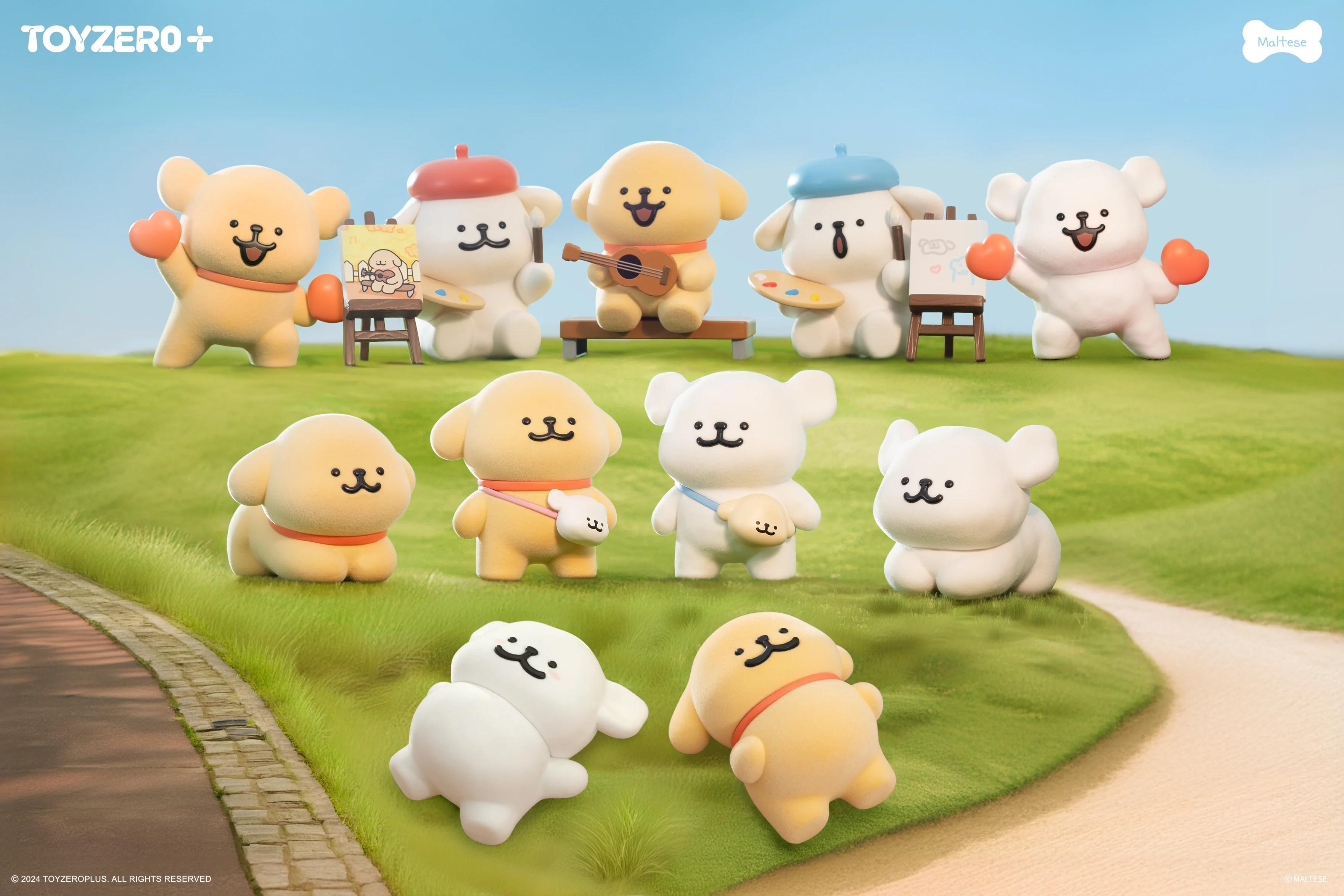 可入手Maltese 線條小狗各款精品。