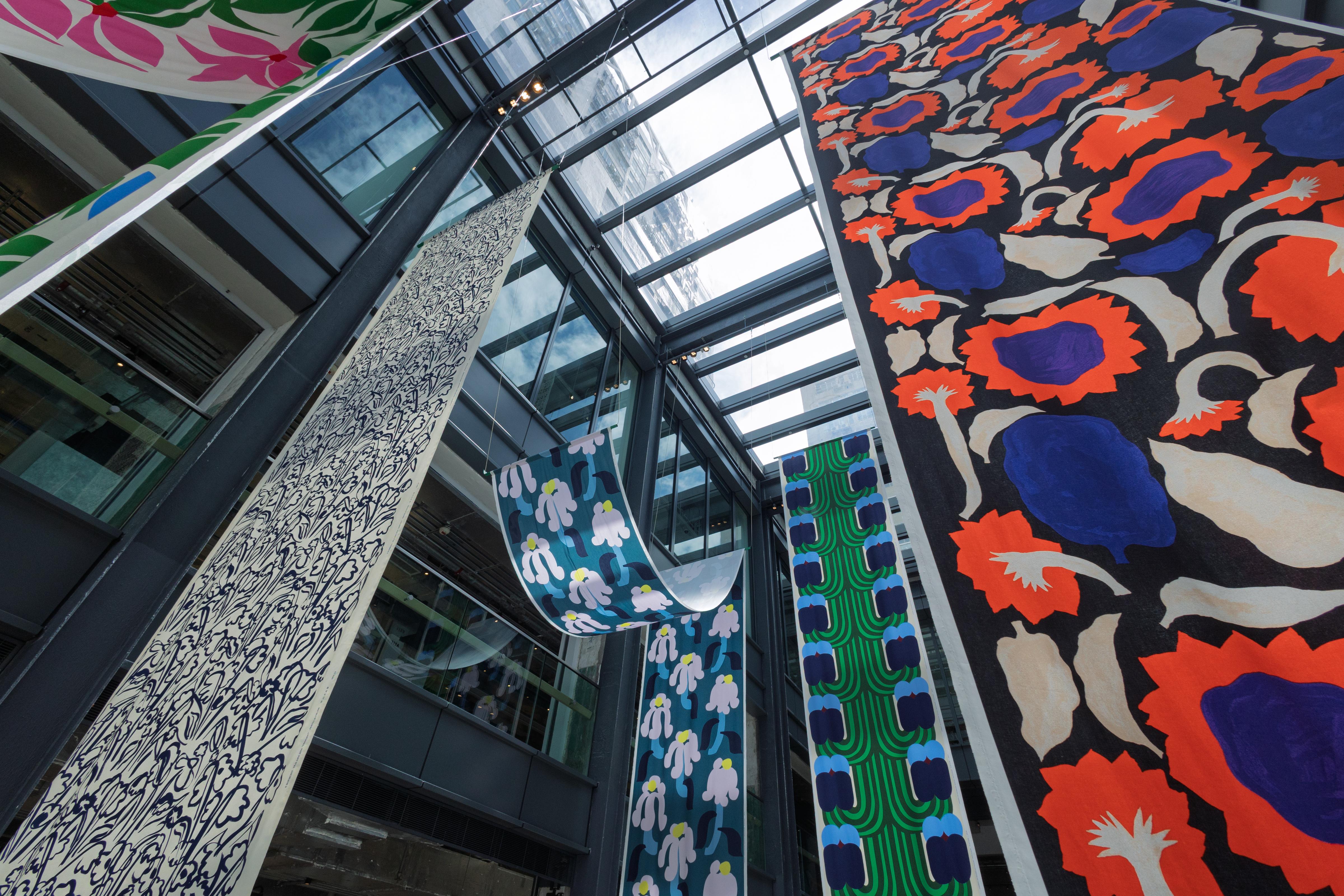 Marimekko展出由新生代精心設計的25款全新印花圖案。