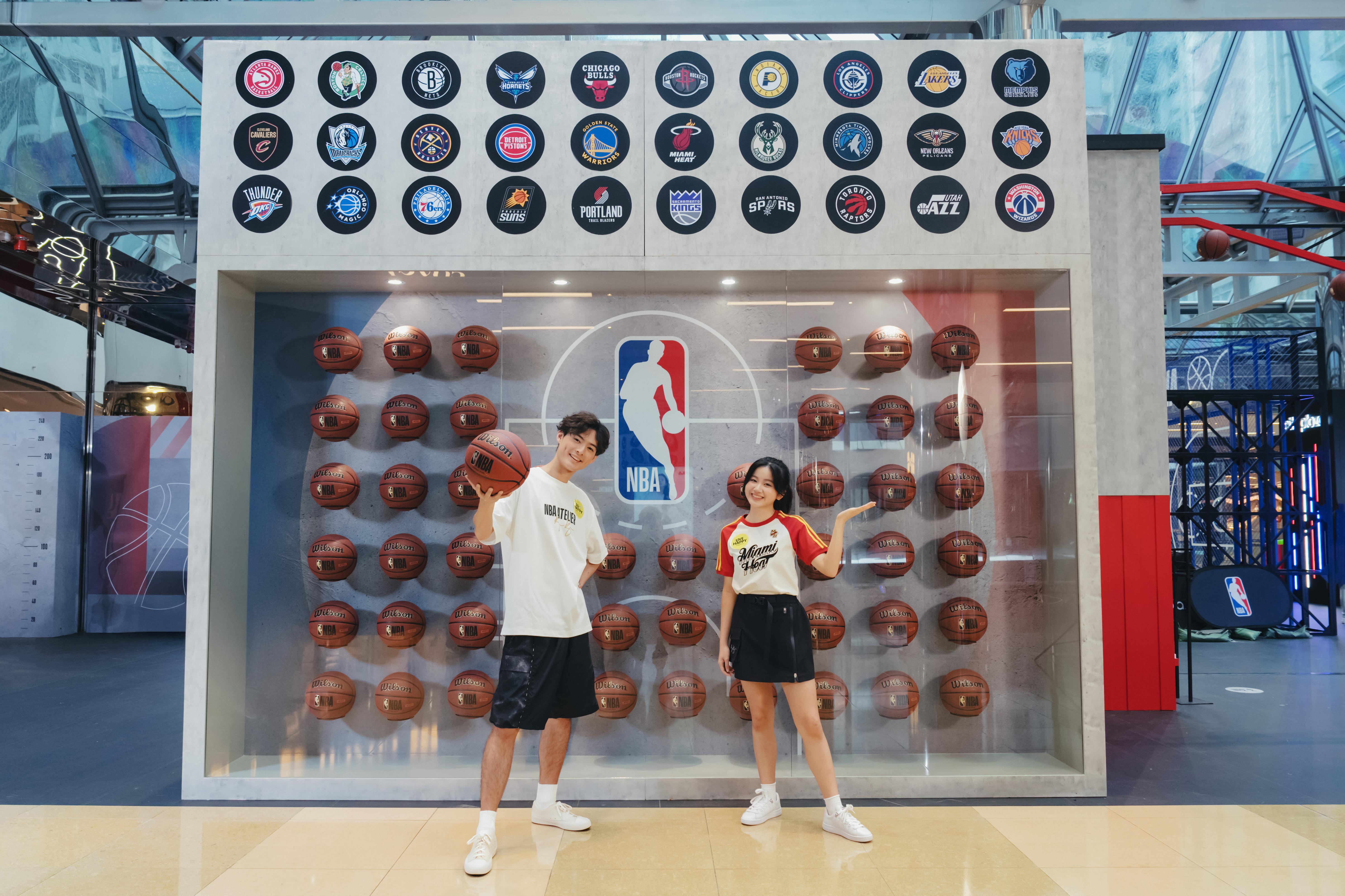 必到打卡體驗位三:「熱血籃球地帶」