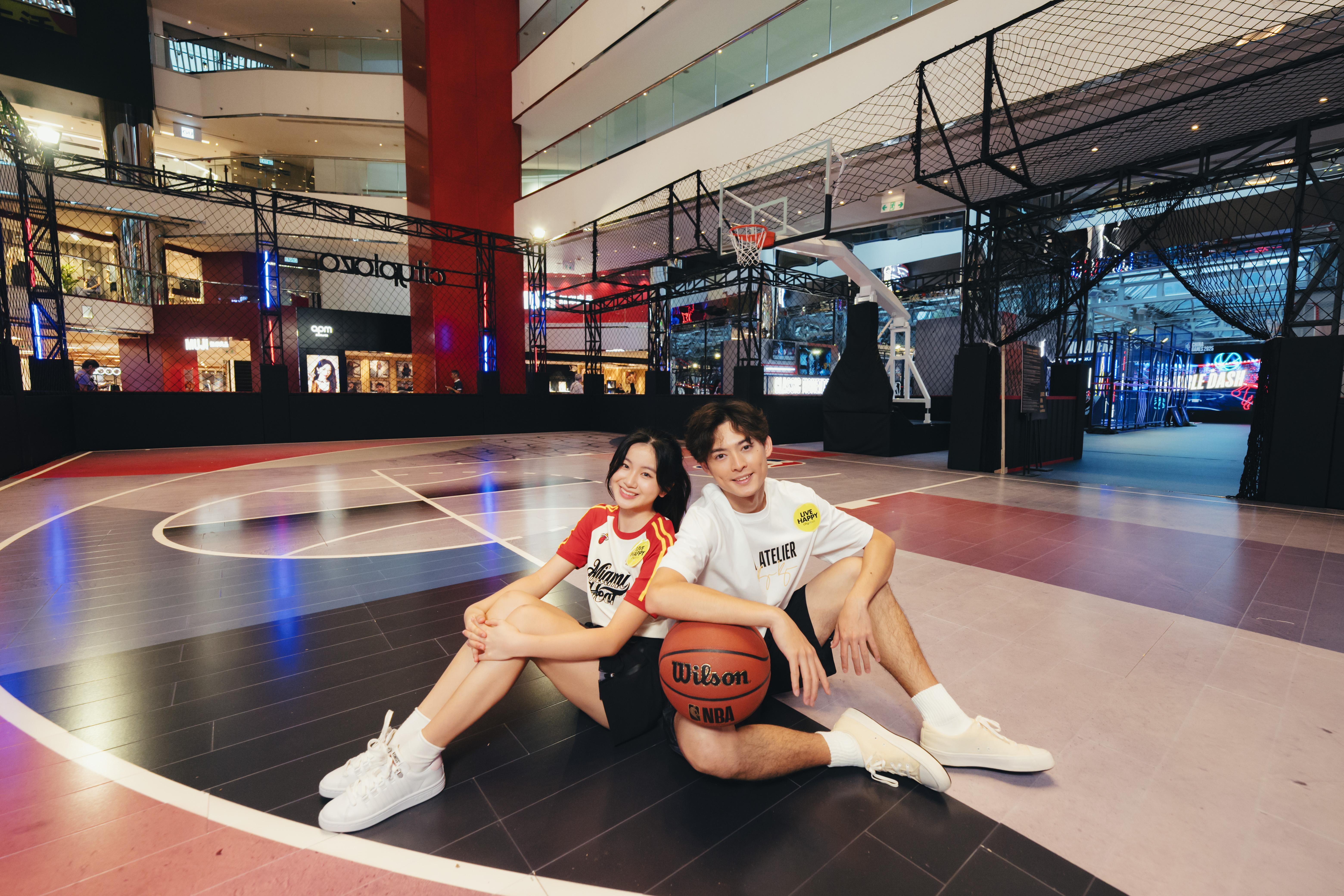 「NBA 小型籃球場」