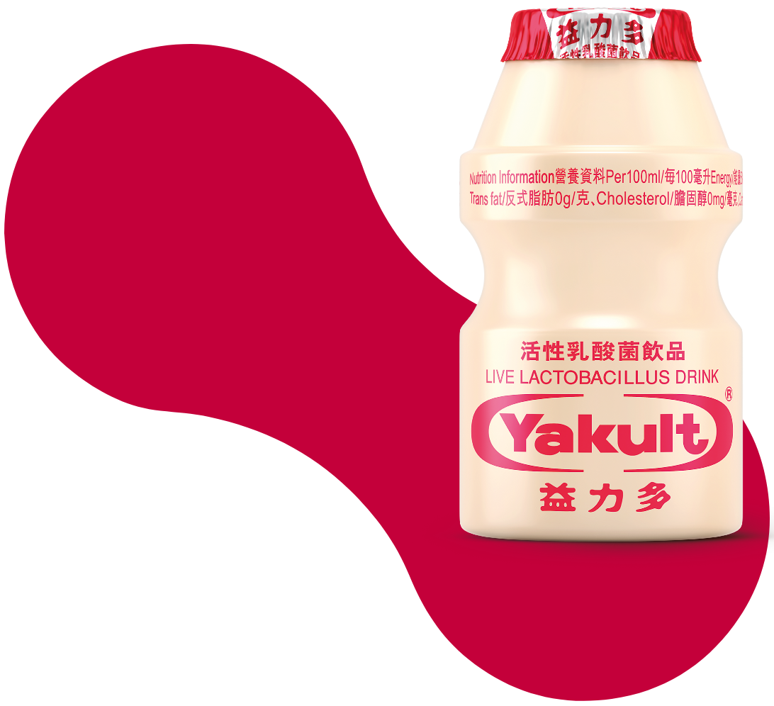 早期产品由玻璃瓶盛载,到1971年才换上胶樽包装。(来源:养乐多官网)