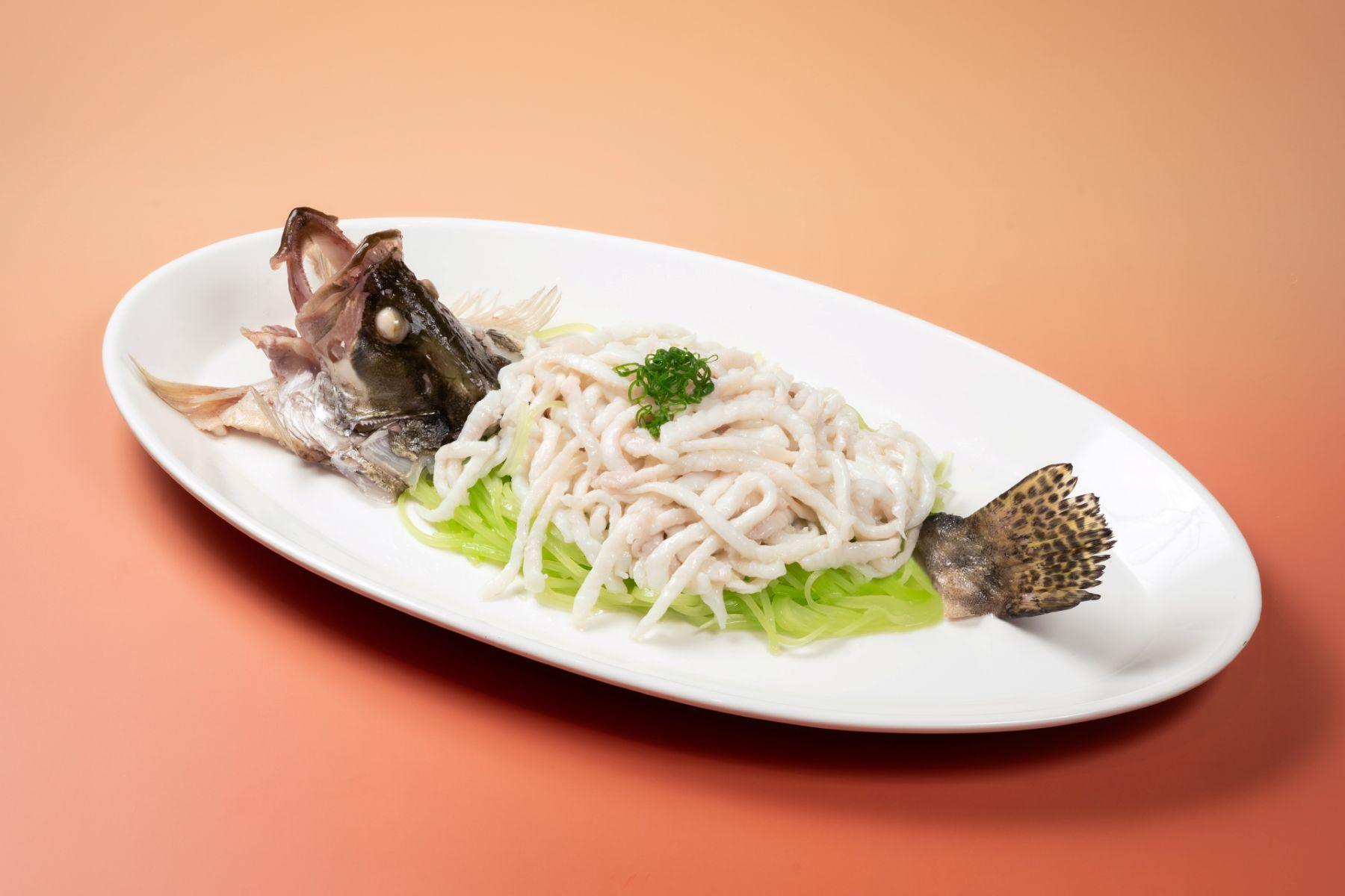 清炒鮮活桂魚絲($298)