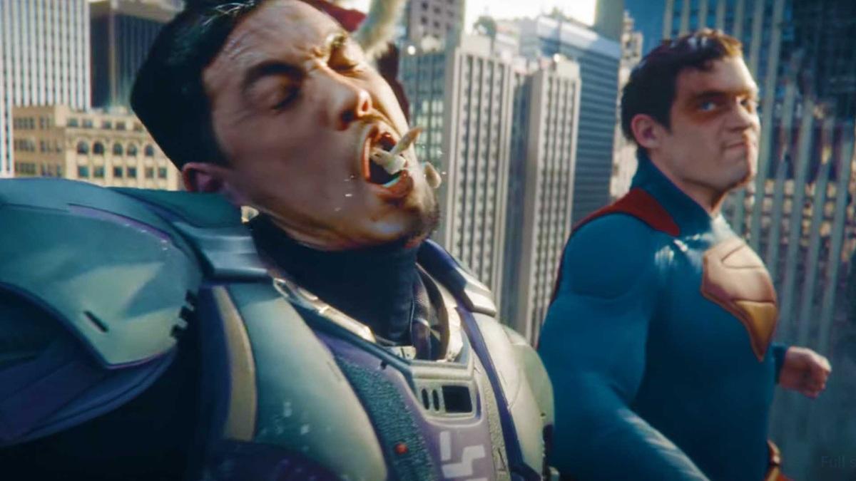 戰鬥場面加入一點漫畫元素,例如打到飛甩牙。