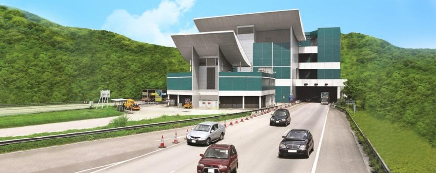 駕駛者由荃灣前往元朗,經由大欖隧道,可以不經屯門,縮短行車時間約15分鐘。(圖片來源:三號幹線(郊野公園段)有限公司網站)