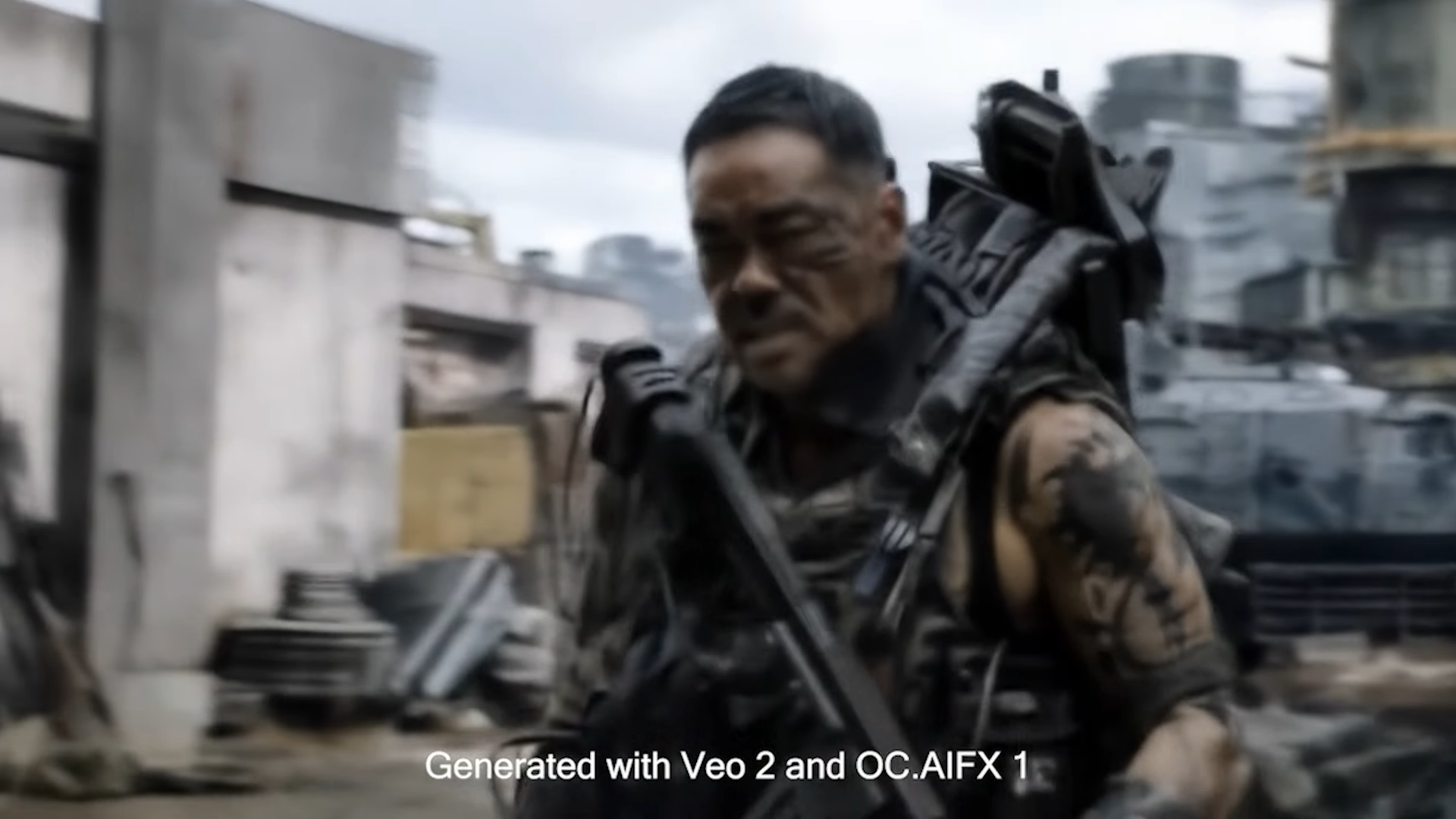 古天樂用了《明日戰記》及未上映的《尋秦記》的元素製作,生成一條故事上有連貫性的成品。