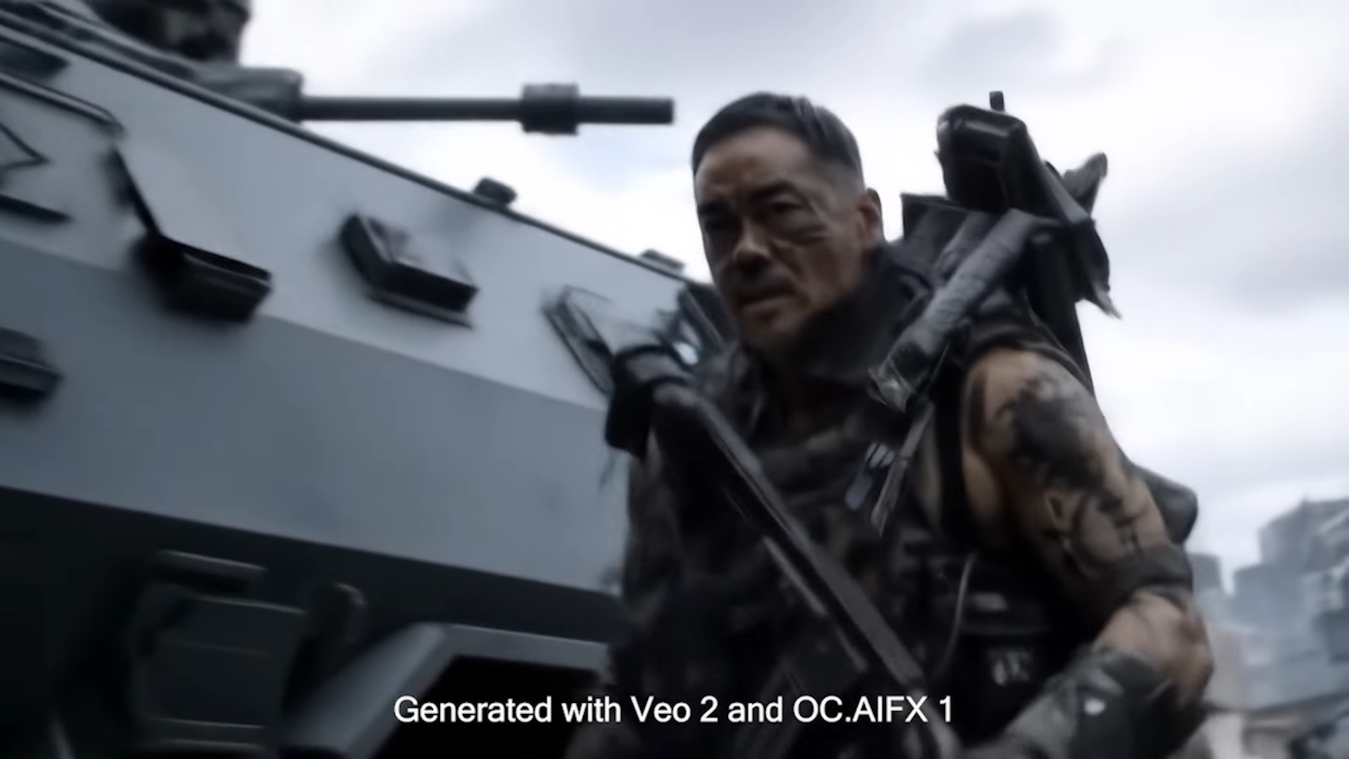 古天樂用了《明日戰記》及未上映的《尋秦記》的元素製作,生成一條故事上有連貫性的成品。