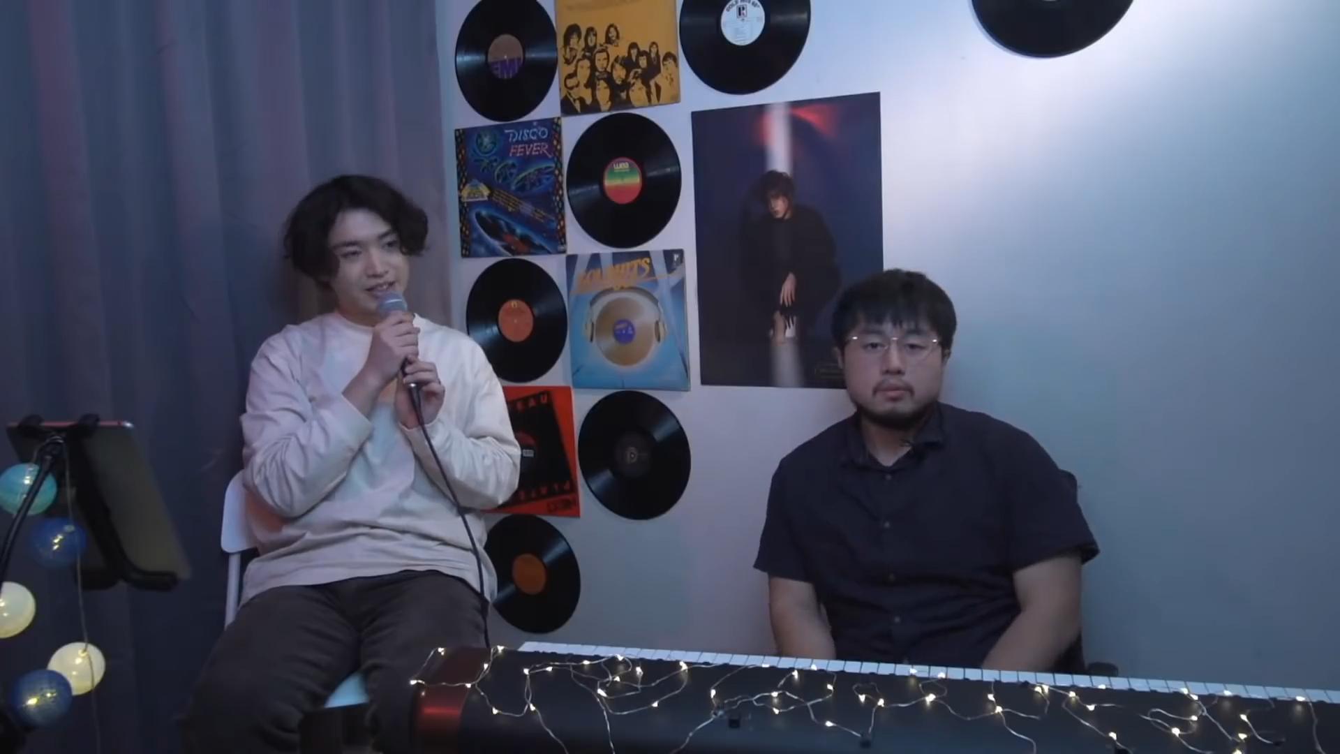 Jer柳應廷於2020年曾定期開live會知音,當年Patrick已協助伴奏。(截圖)