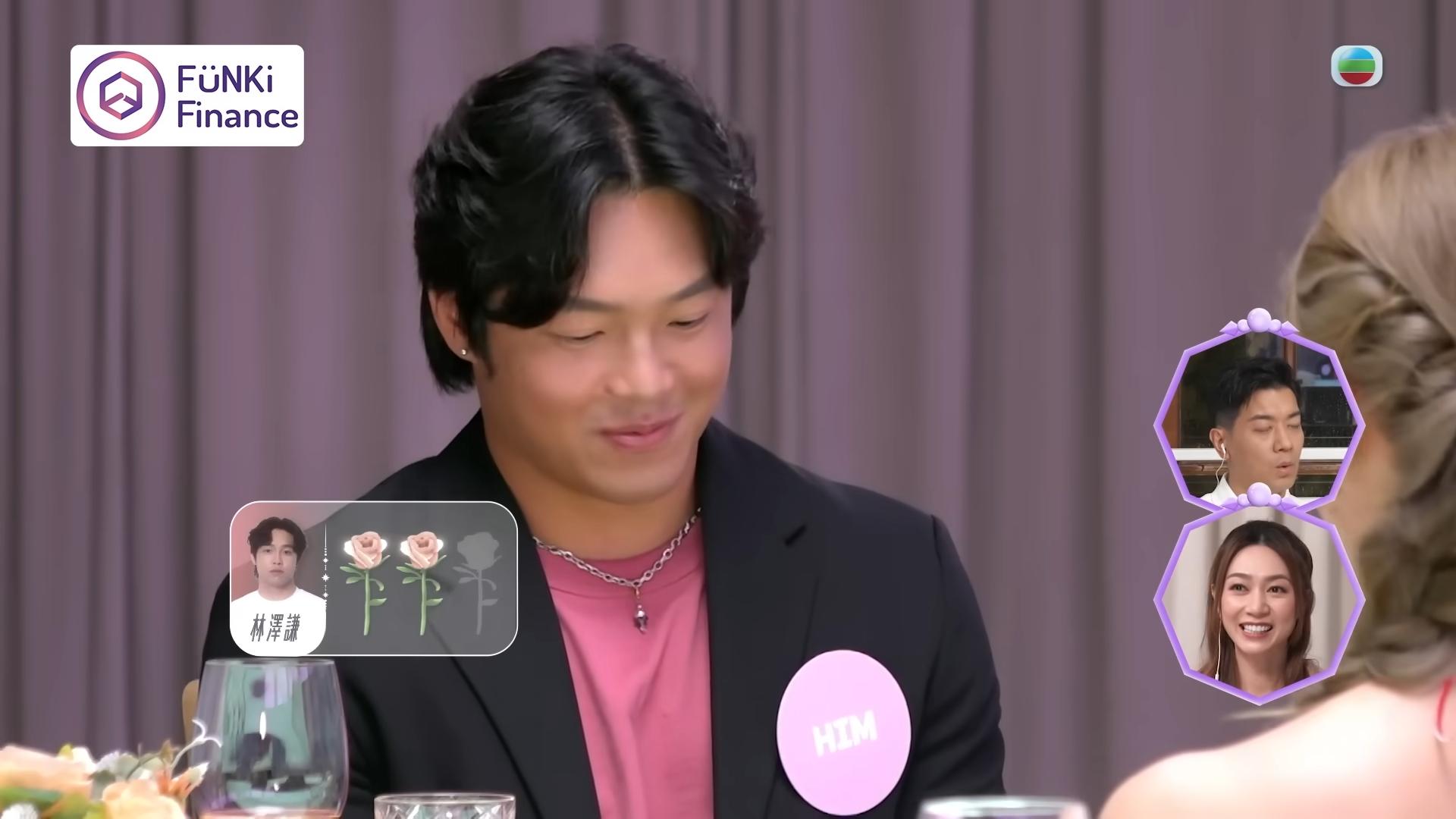 林澤謙獲葉蒨文選中。