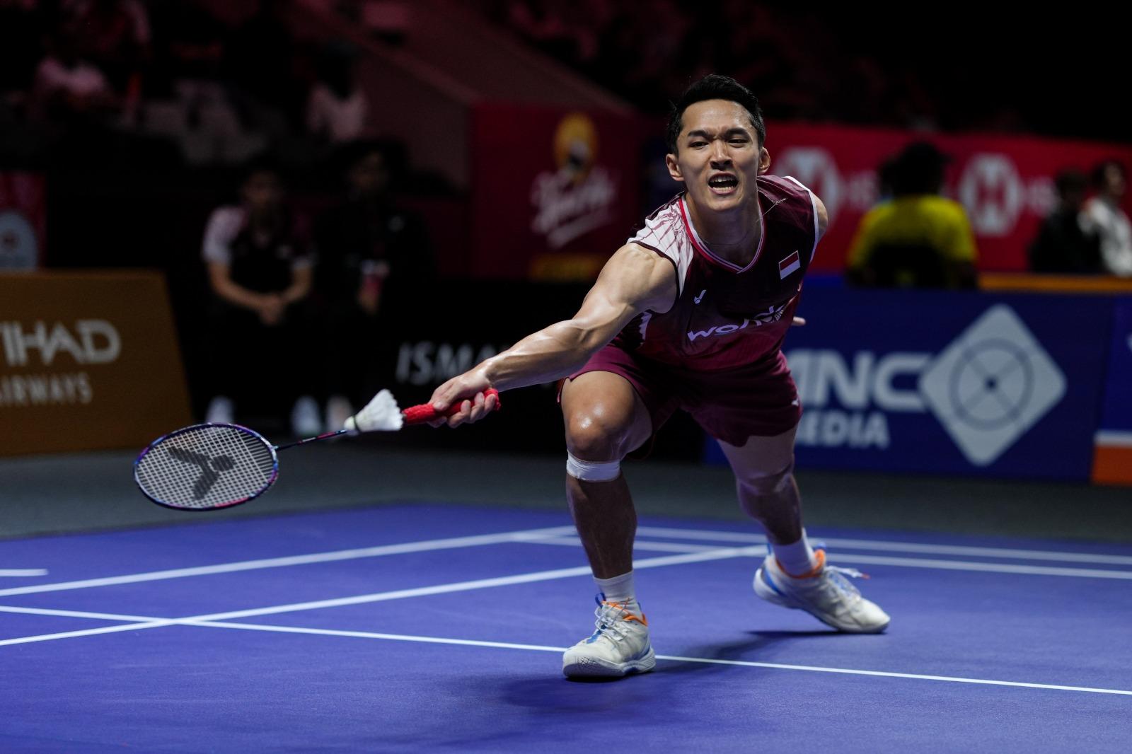 李卓耀擊敗「印尼柯震東」基士堤(Jonatan Christie)。