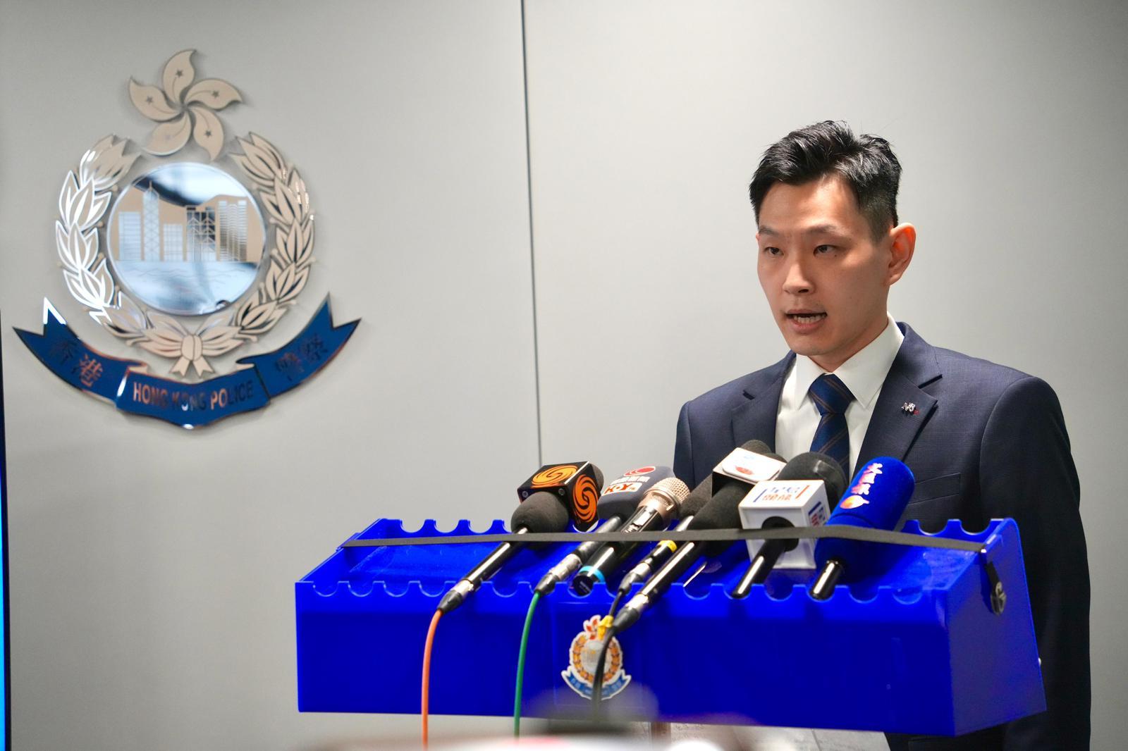 毒品調查科行動組高級督察唐為國。