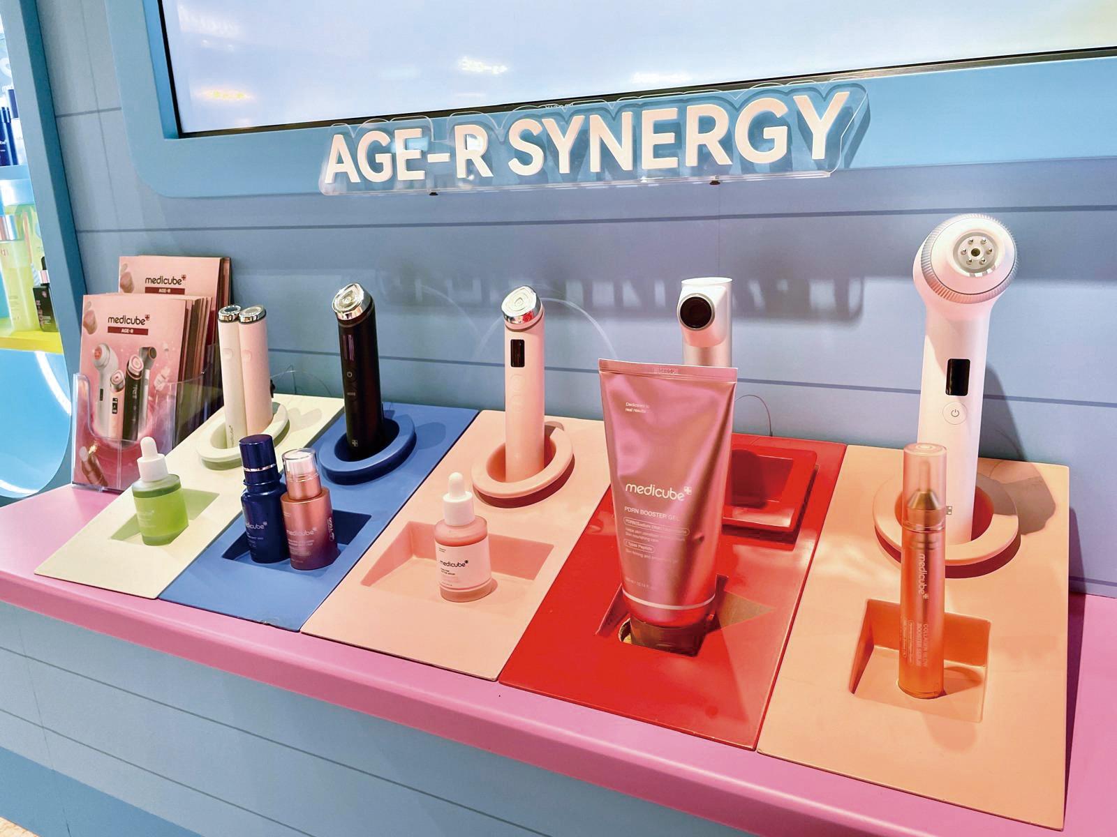 會場設有多個王牌美容儀優惠