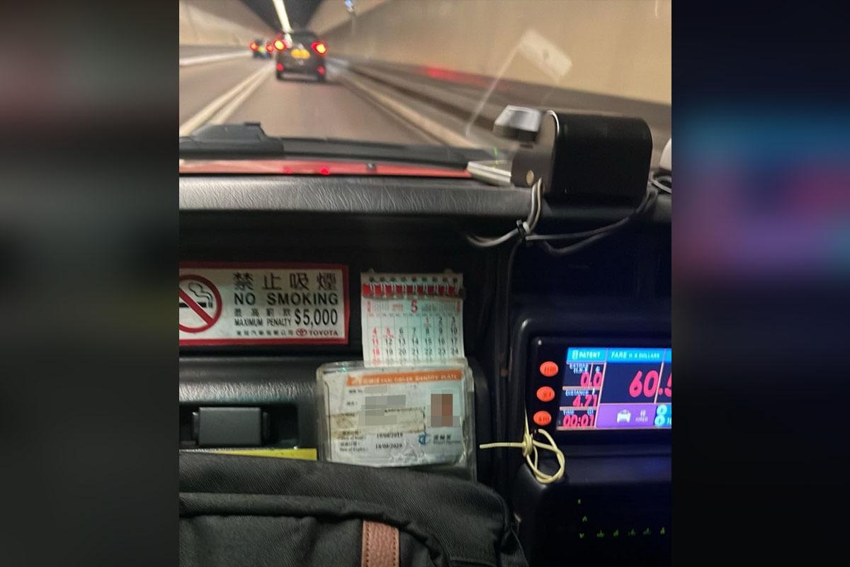 有網民分享一次被的士司機「劏」客的經歷,稱對方最終「死死氣地起錶」。(Threads圖片)