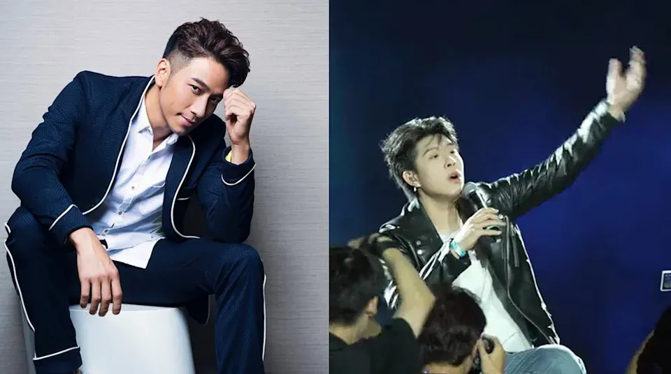 有網民認為萬大千與吳卓羲撞樣。(IG@吳卓羲Ron Ng、網上片段截圖)