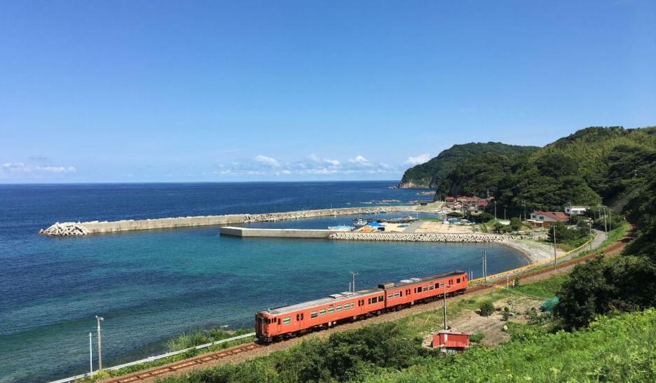 根據氣象台觀測,山口縣微型地震主要集中在萩市與阿武町交界處,5月後多發生於阿武町一帶。圖為山口縣阿武町。(互聯網)