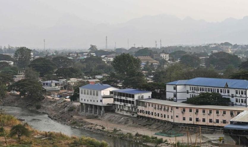 緬甸克倫邦的妙瓦底有電騙園區。(資料圖片)