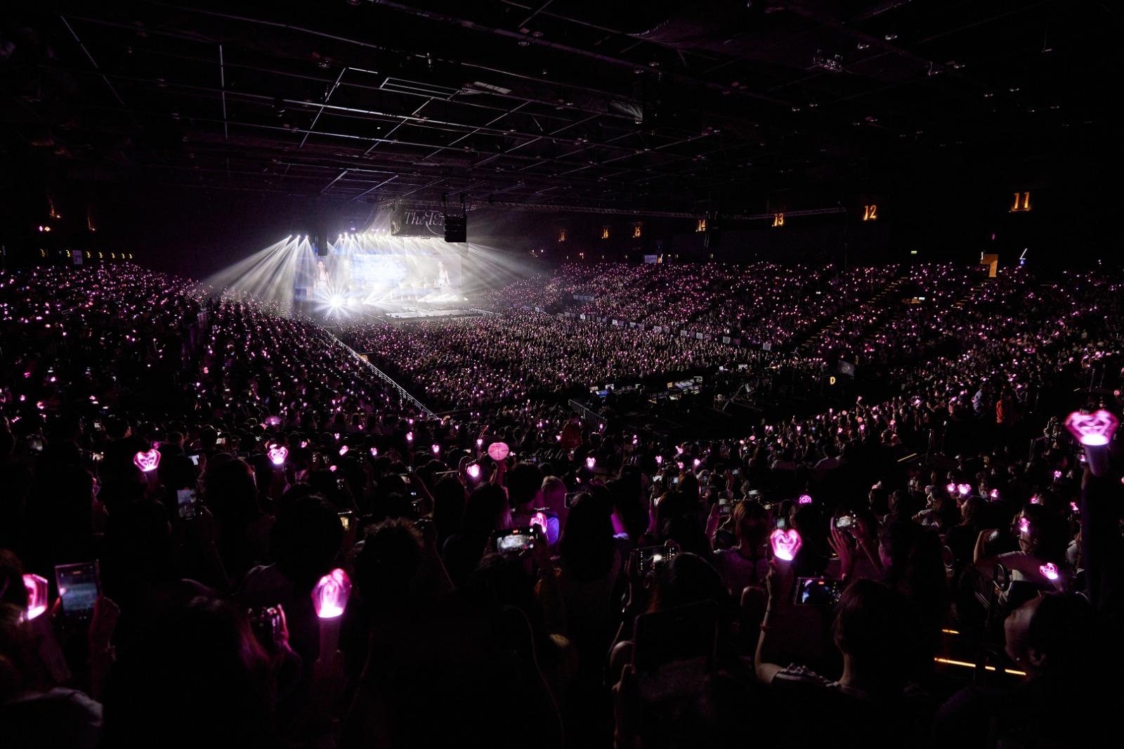 太妍香港演唱會,吸引逾萬fans入場。