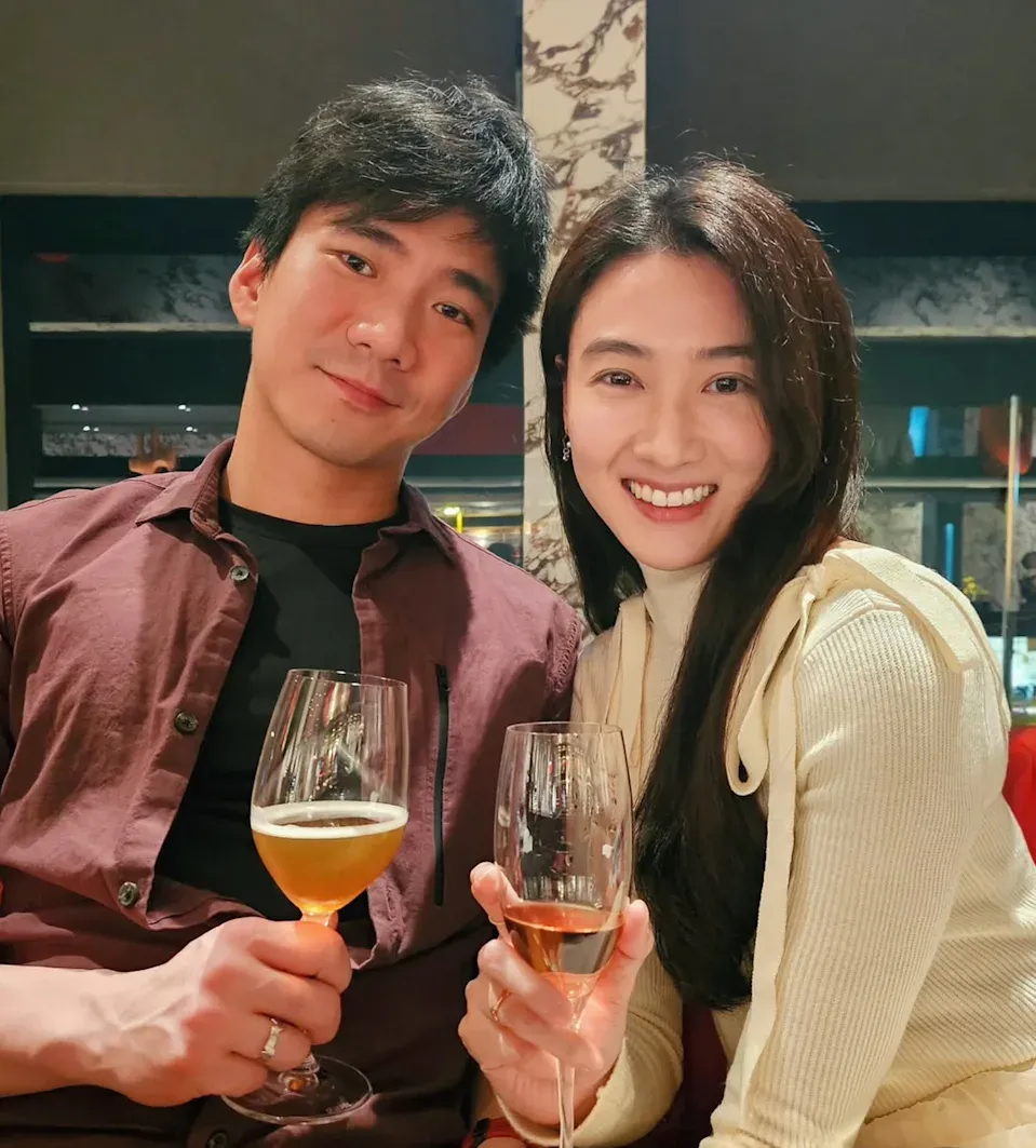 Jane Wong 2019年同日本籍丈夫結婚