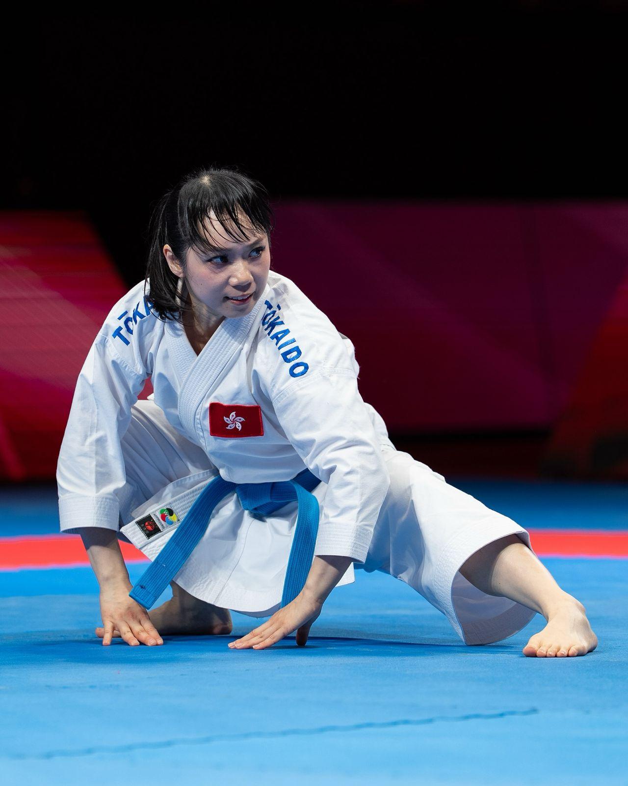 劉慕裳首膺空手道「年終總冠軍」殊榮。(世界空手道協會)