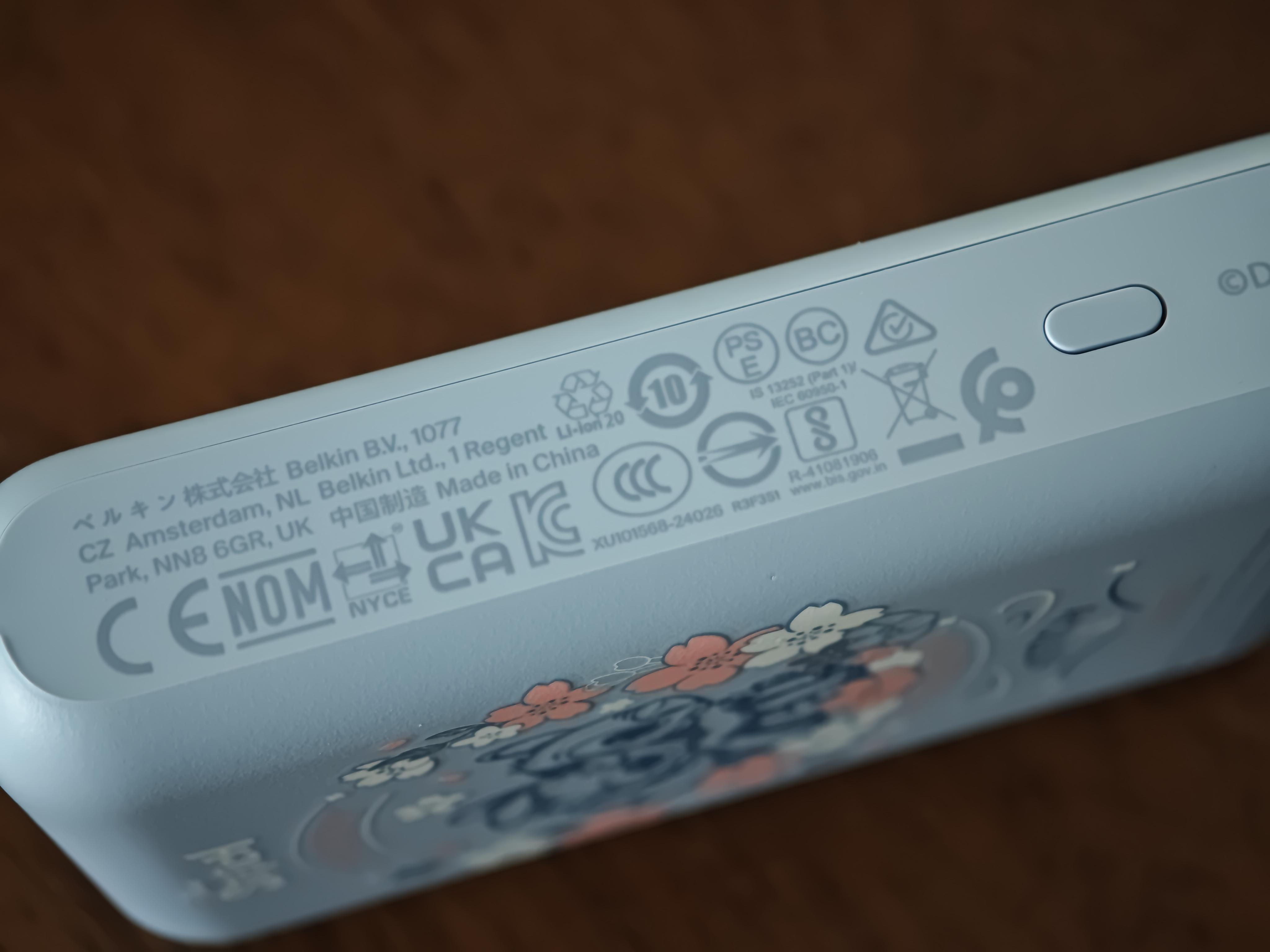 Belkin BoostCharge尿袋有CCC認證。