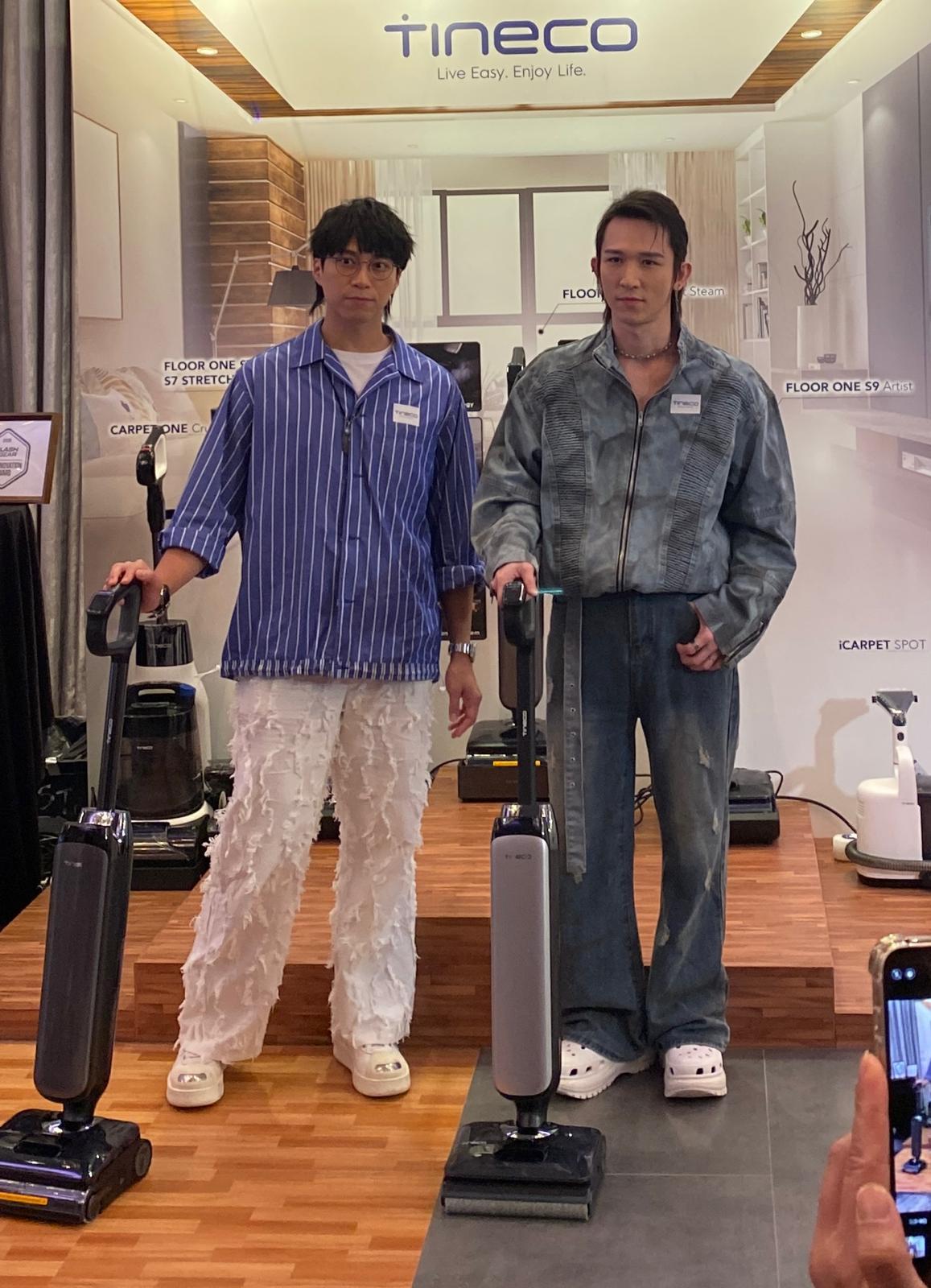 吳業坤與Ash同場。