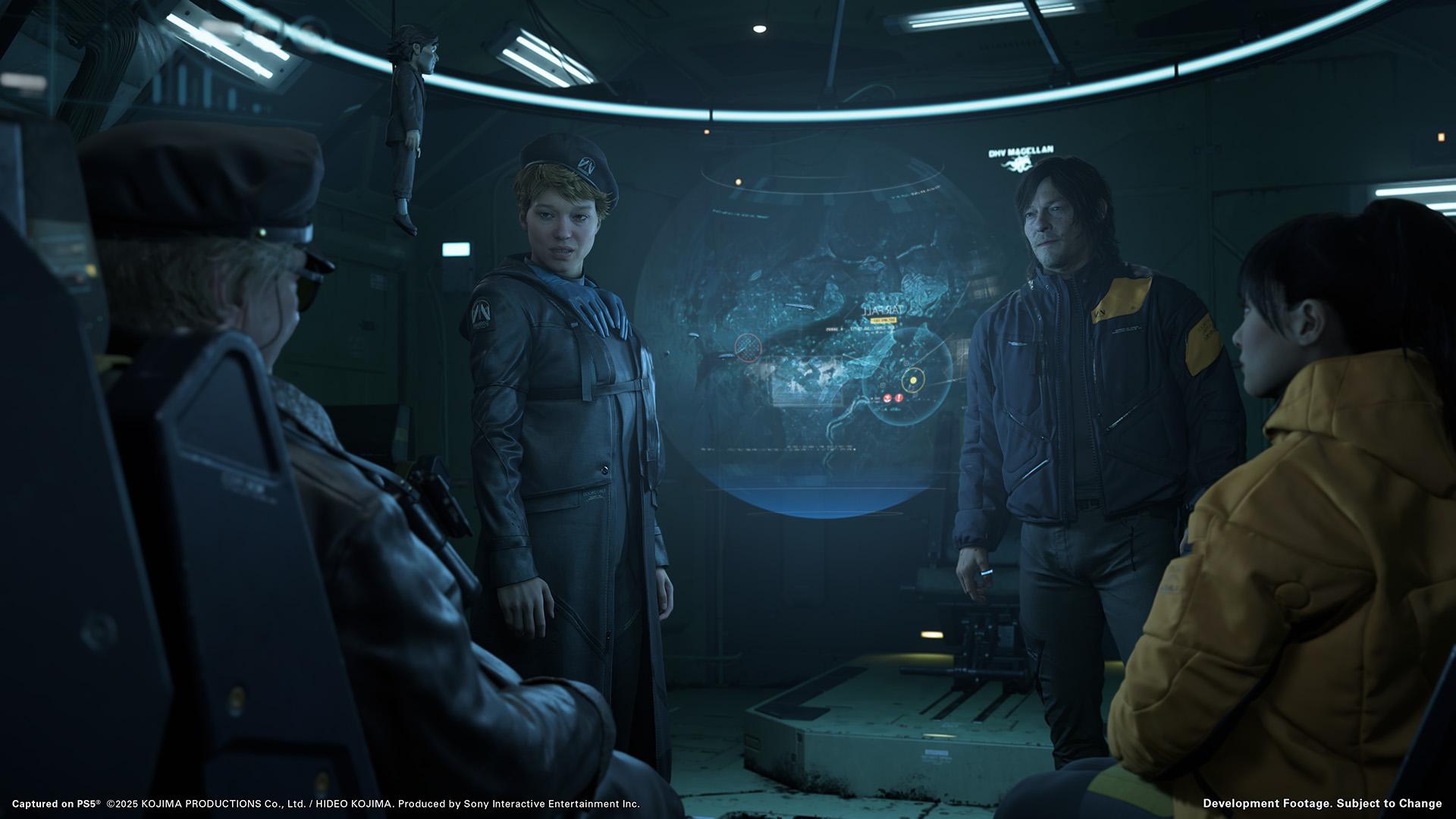 Death Stranding 2「DHV麥哲倫號」是重要的交通工具及場景。