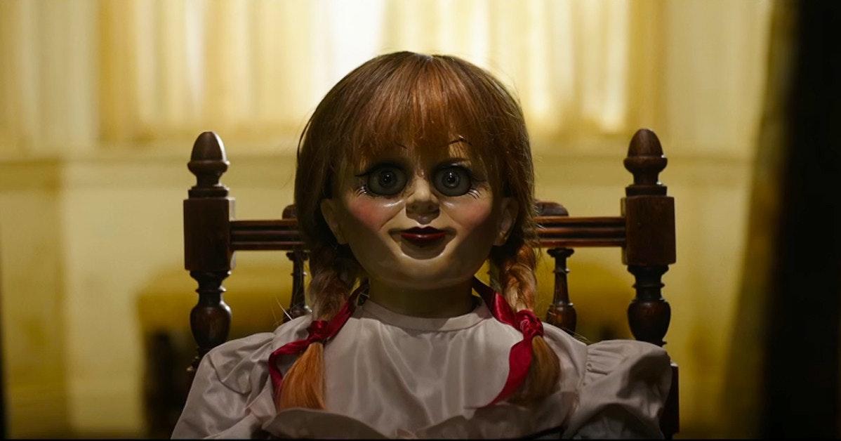 知名恐怖電影《詭屋驚凶實錄》系列中的安娜貝爾娃娃