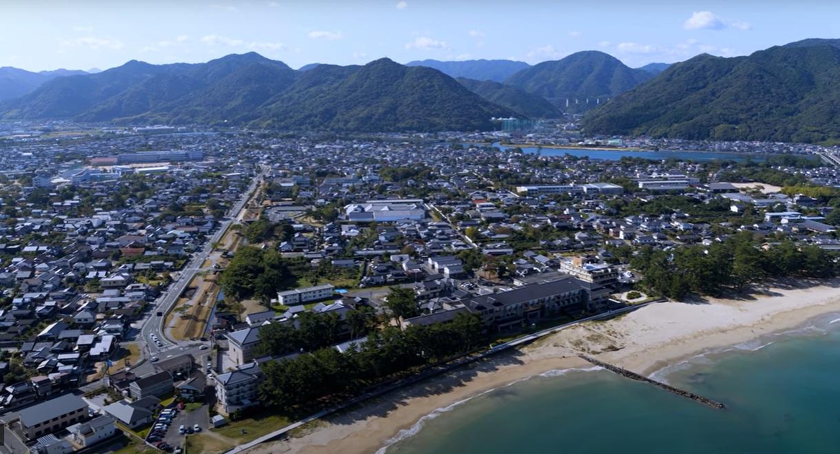 根據氣象台觀測,山口縣微型地震主要集中在萩市與阿武町交界處,3、4月份多發生在萩市一帶。圖為山口縣荻市。(互聯網)