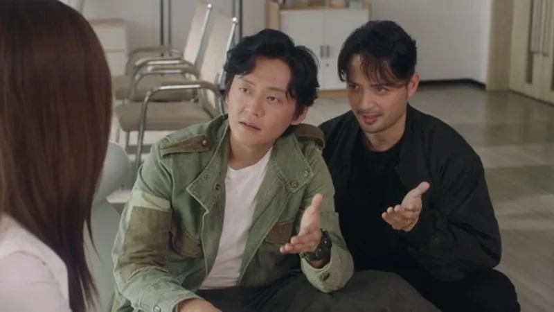 黎澤恩與張振朗從未合作過,一埋牙就要神同步。