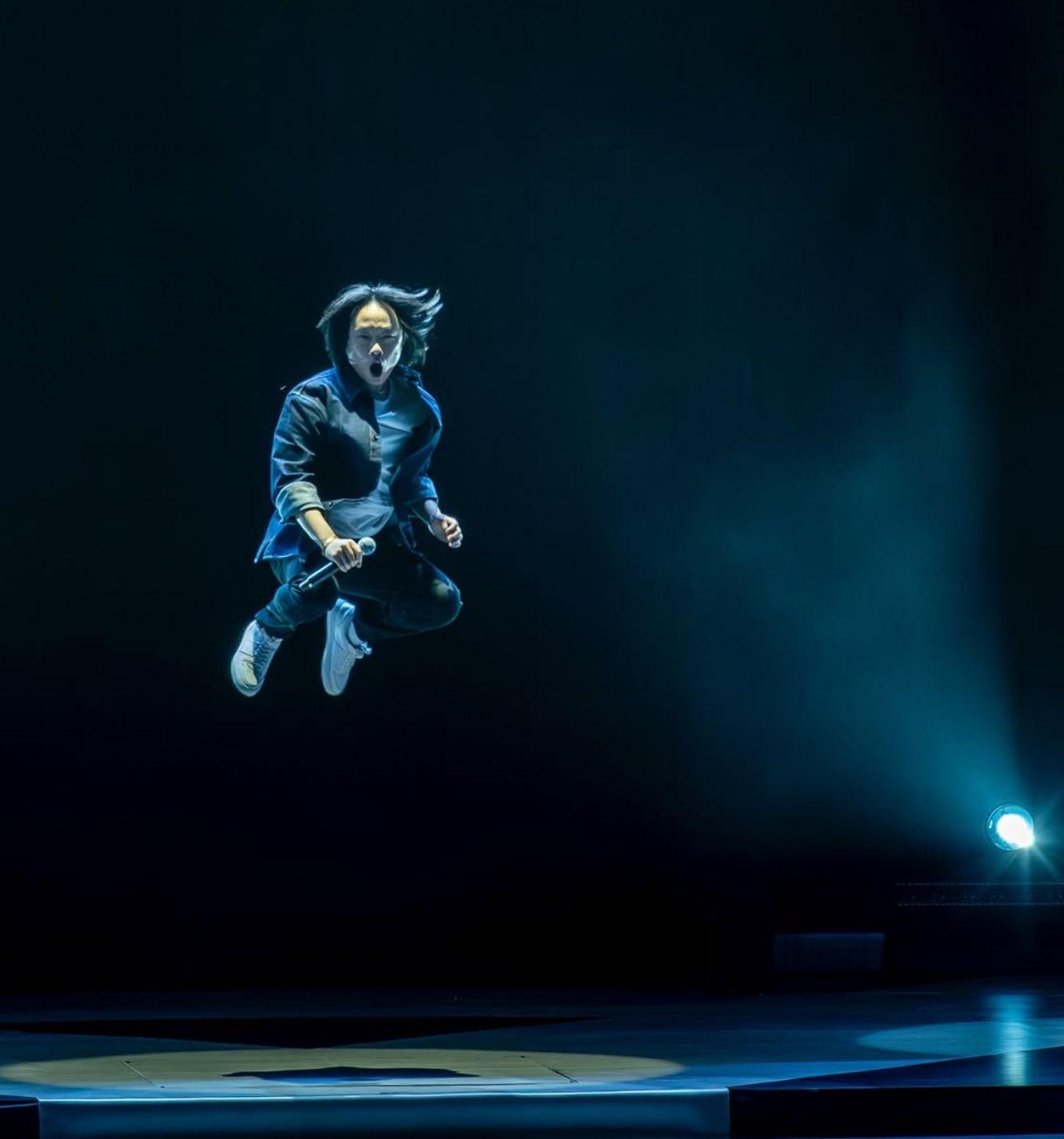 Jimmy O. Yang以「Beyoncé式」霸氣登場,掌聲震撼整個紅館。