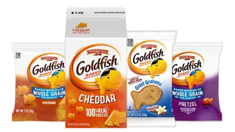 Goldfish餅乾是金寶旗下零食品牌。(互聯網)