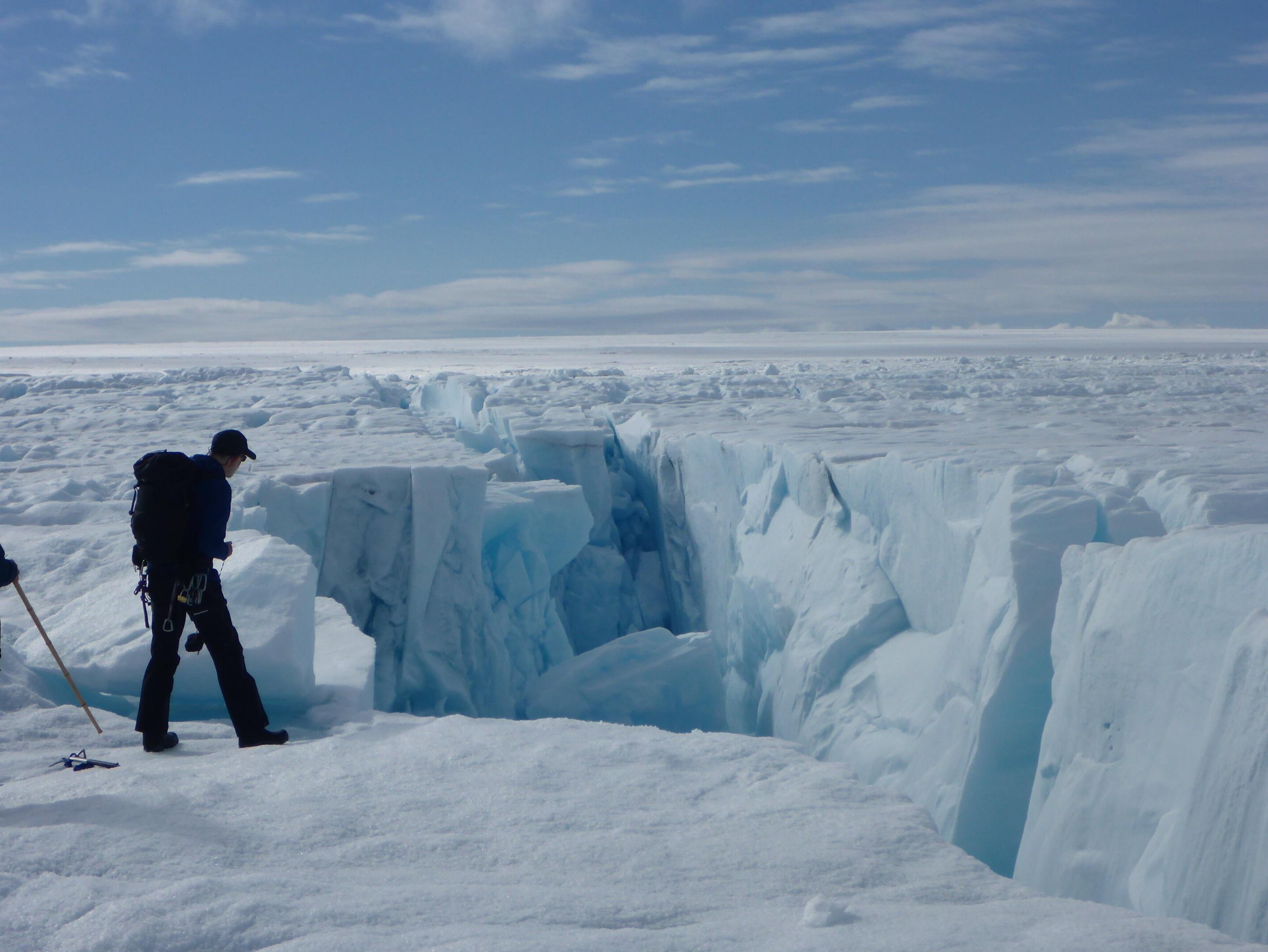 格陵蘭冰蓋。(互聯網)