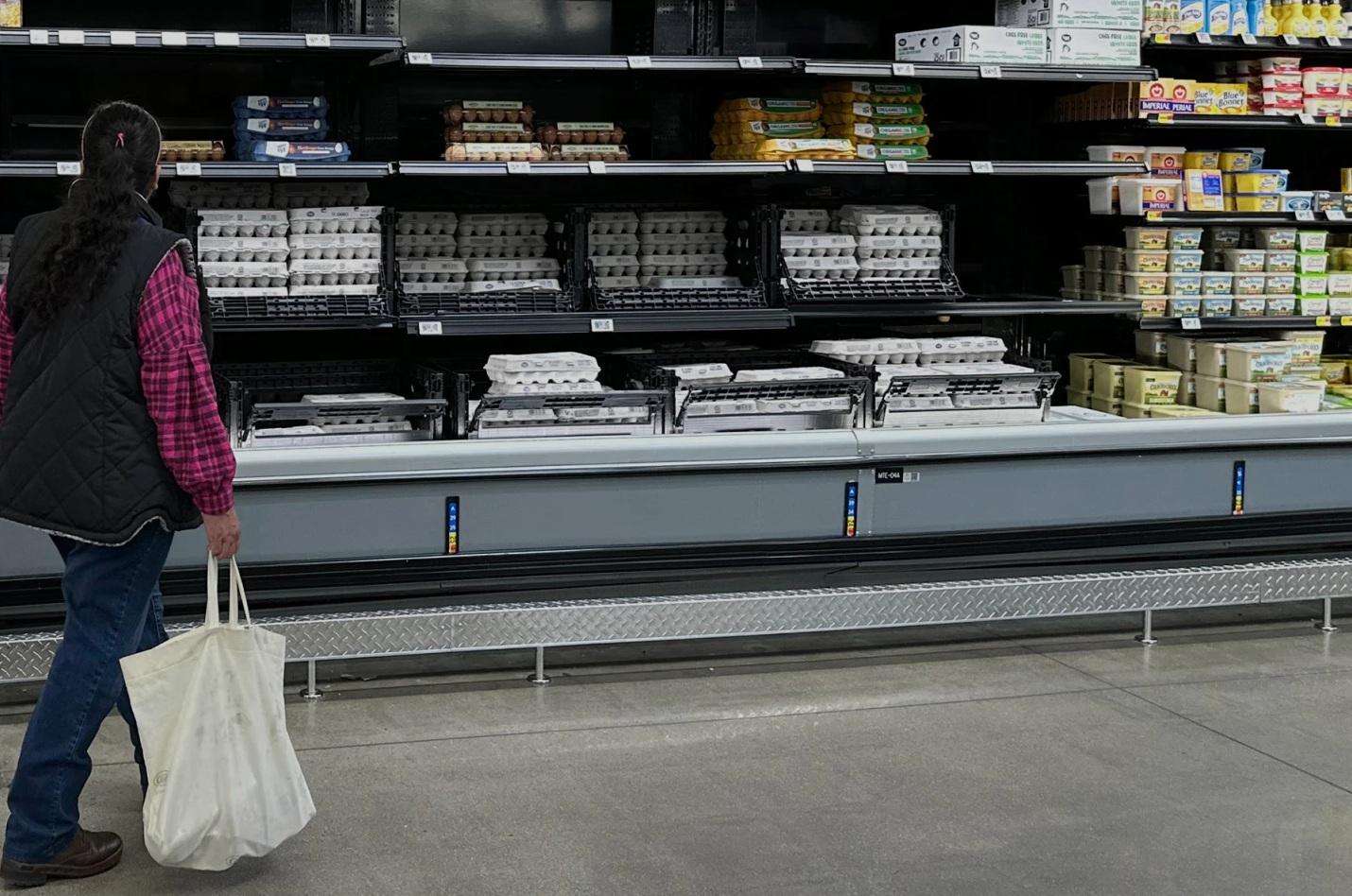 美國雞蛋漲價,加重民眾日常開支負擔。(資料圖片)