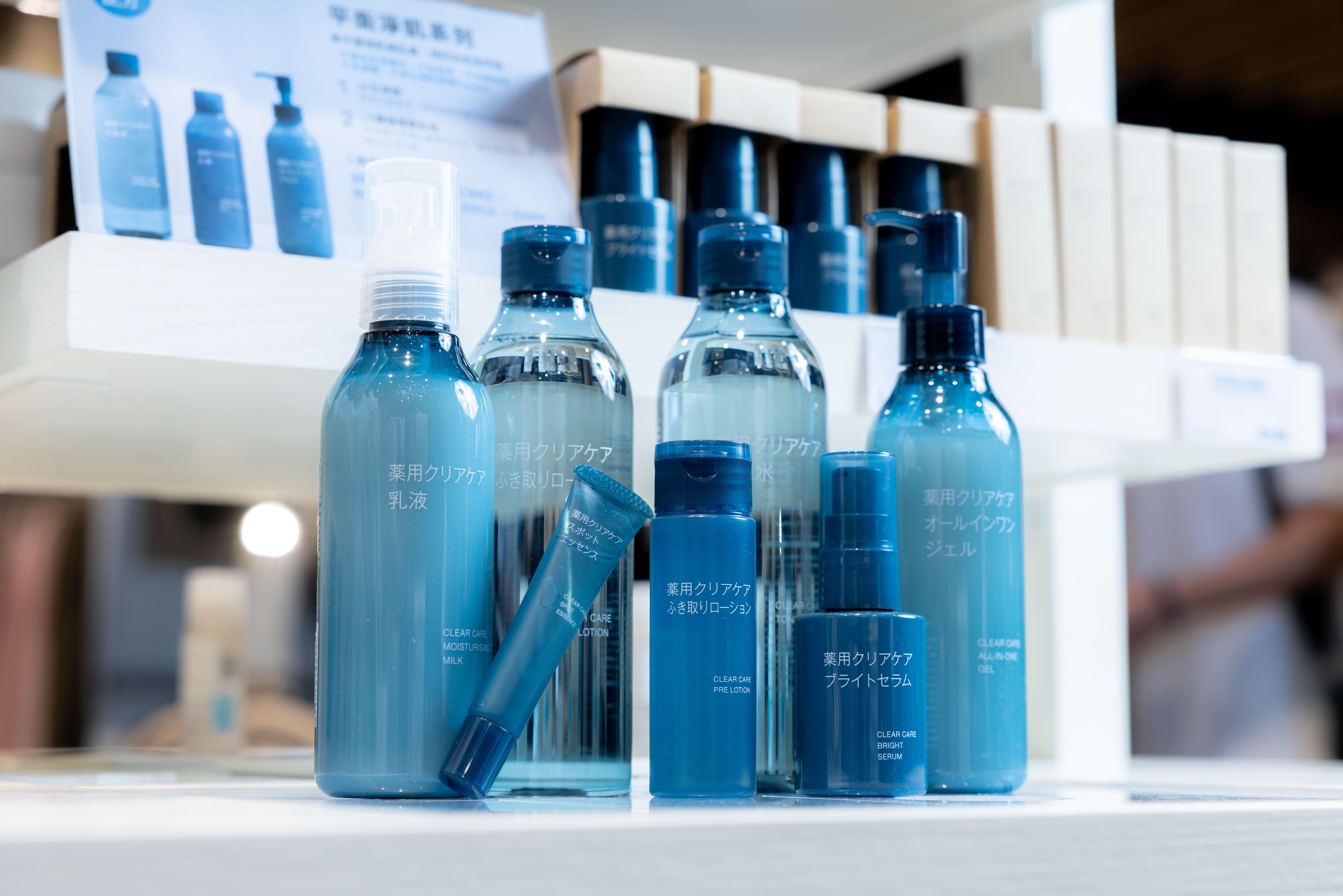 MUJI全新平衡淨肌護膚系列。