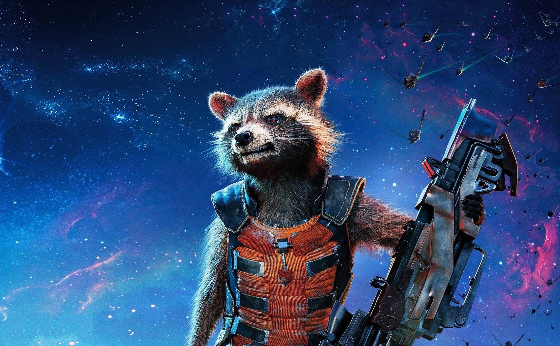 漫威英雄「火箭浣熊」。(互聯網)